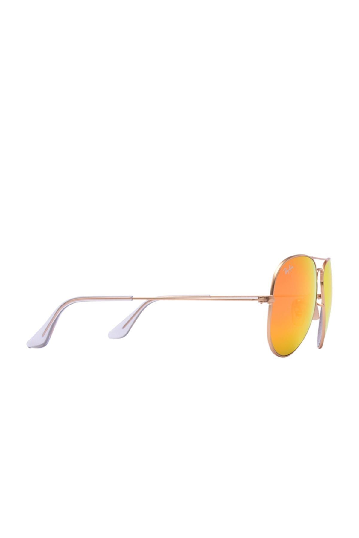 Ray-Ban-Ray Ban Unisex Pilot Sunglasses- Rb 3025 - Lense Size:58mm - Matte Arista 3