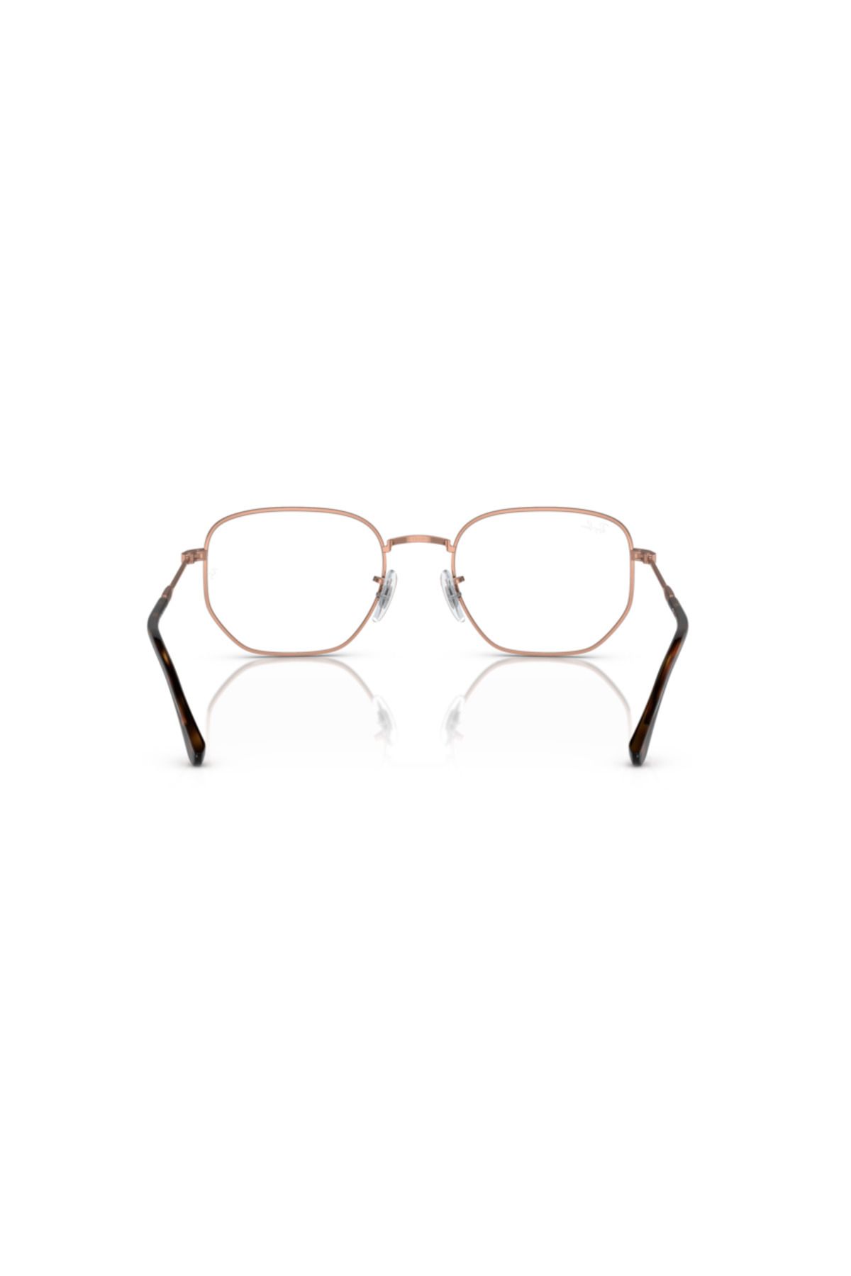Ray-Ban-Ray Ban Vista Unisex Irregular Eyeglasses- Rb 6496 - Lense Size:51mm - Rose Gold 3