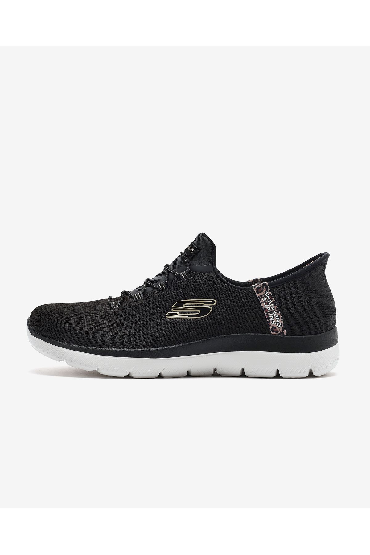 Summits - کفش ورزشی مشکی زنانه Leopard Chic 150275 Bkmt Skechers