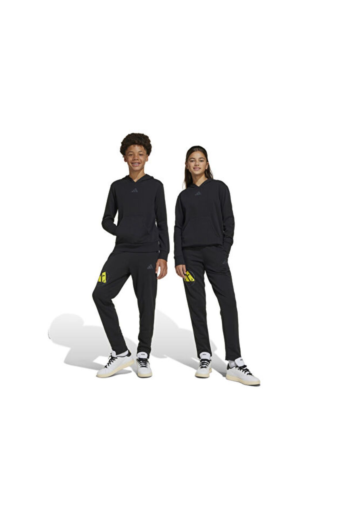 adidas-Ανδρικό casual αθλητικό παντελόνι J Smi Pant JJ3073 Μαύρο 6
