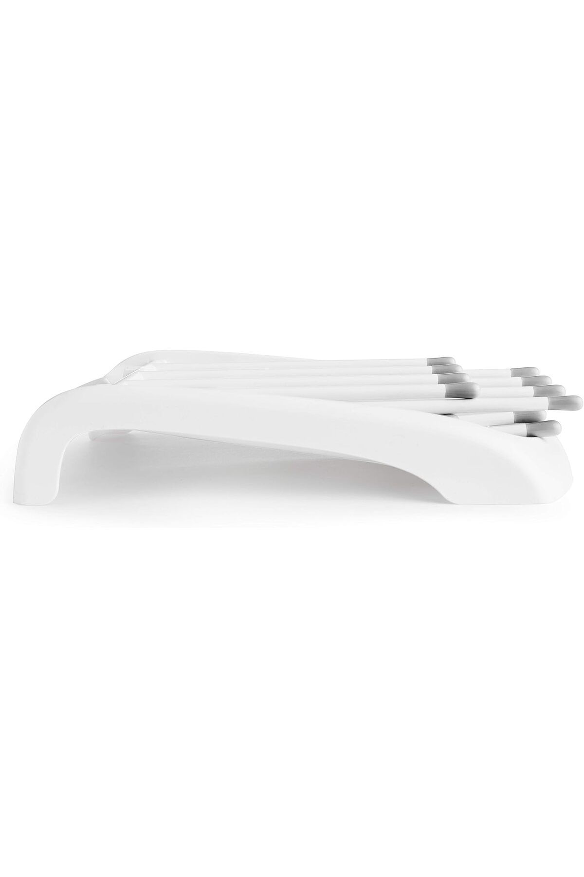 COOYA-Fold Bottle Drying Rack,Space Saving Countertop Drying Rack for Pump Part Cleaning,with Drainer Tray 5