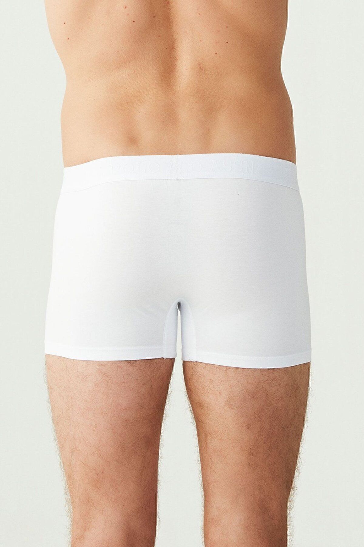 U.S. Polo Assn.-U.S. Polo Assn. Men's 3's Boxer - White 3