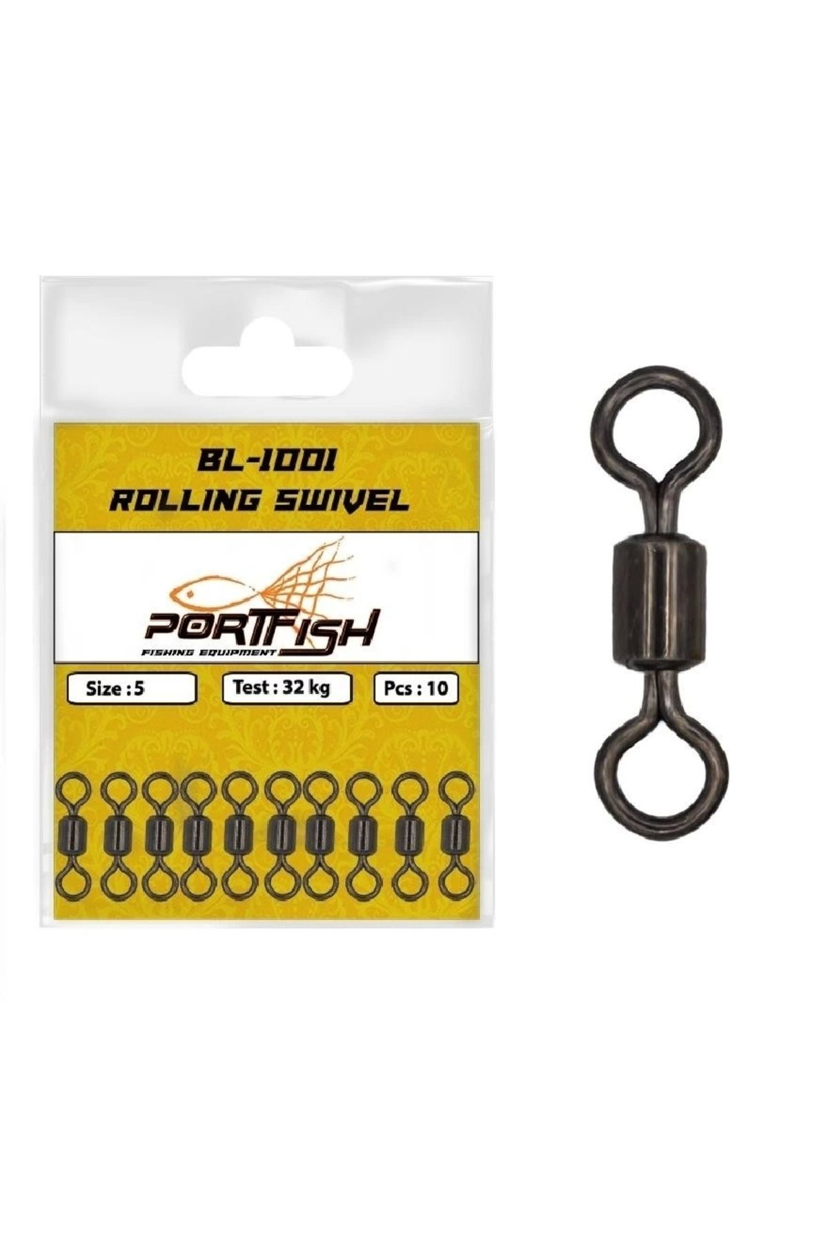 STANDART Paslanmaz Fırdöndü Portfish Bl1001 No:2