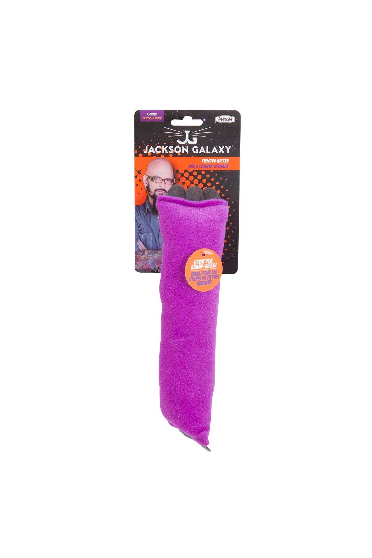 Jackson Galaxy-Twisted Kicker Plush Cat Toy 1