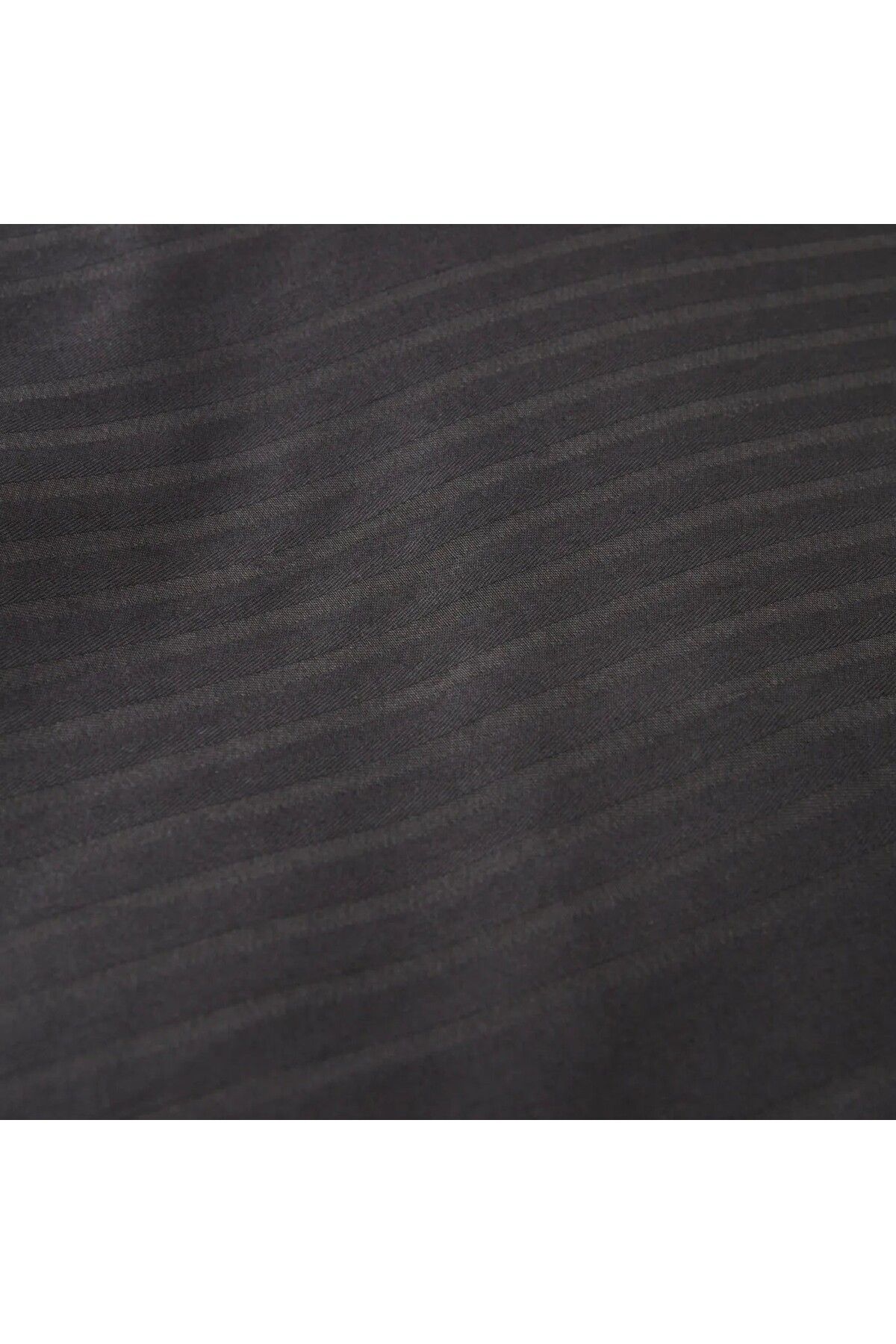 Karaca Home-Karaca Home Uniq 100% Baumwolle Satin Einzel Bettbezug Set, Schwarz 5
