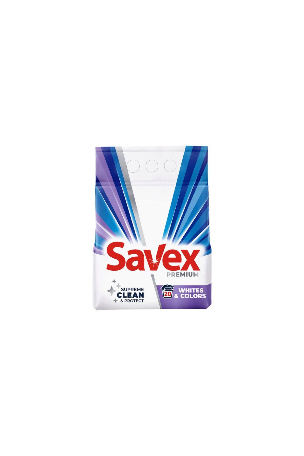 SAVEX Detergent Automat Premium White Colors 2 Kg - One Size