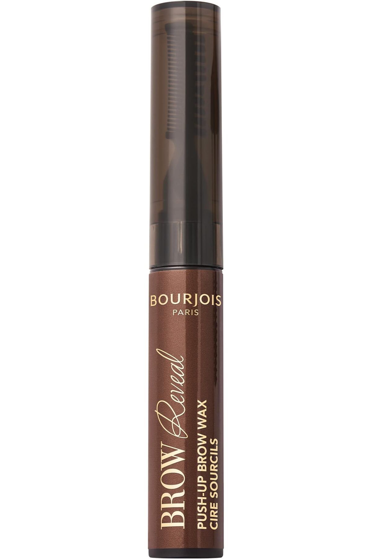 Bourjois-شمع بورجوا براو ريفيل بوش-أب 03 بني متوسط مقاوم للماء، شمع قوي التثبيت للحواجب المرتفعة، 6 مل 1