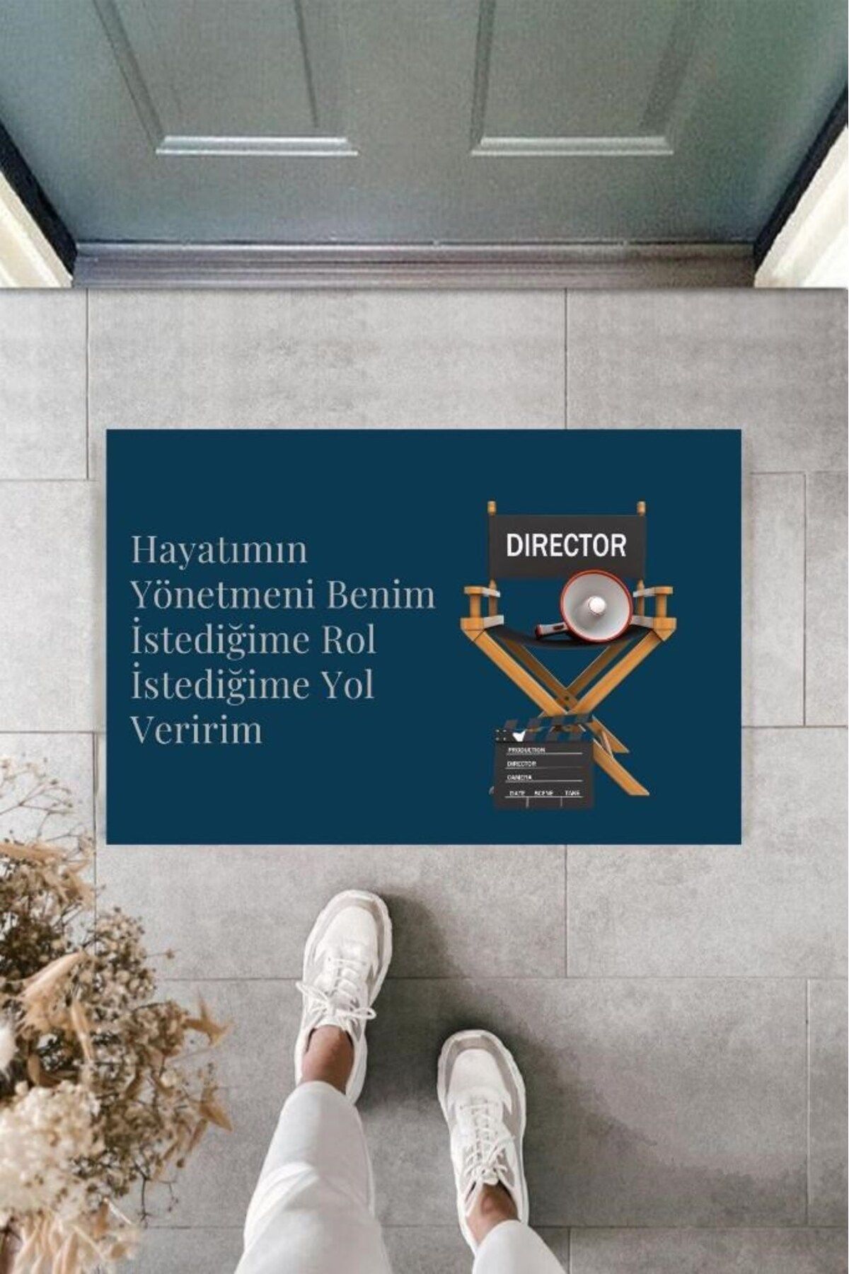 Tahtakale Toptancısı Dijital Baskı Kişiye Özel İç Kapı Dekorasyon Paspas PS11207