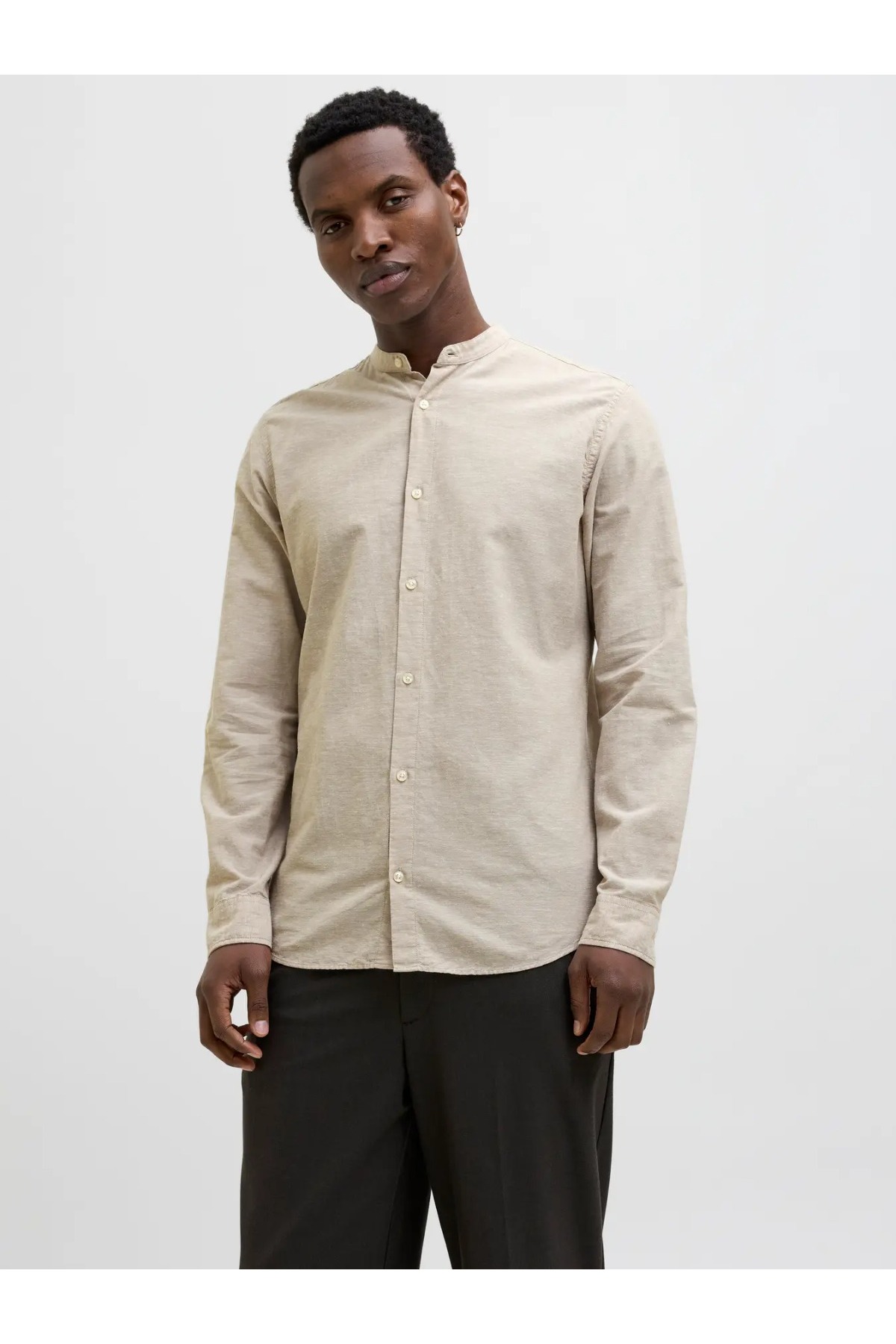 پیراهن مردانه راسته آستین بلند | جک اند جونز Jack & Jones 12268966 - تصویر 4