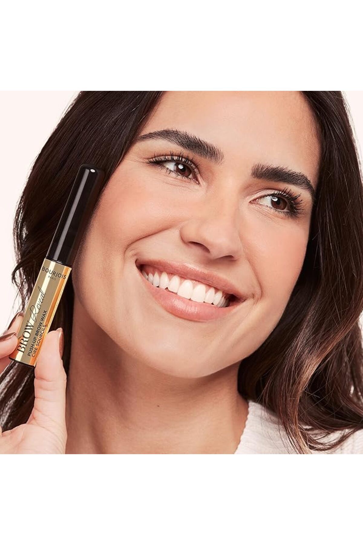 Bourjois-شمع بورجوا براو ريفيل بوش-أب 03 بني متوسط مقاوم للماء، شمع قوي التثبيت للحواجب المرتفعة، 6 مل 7