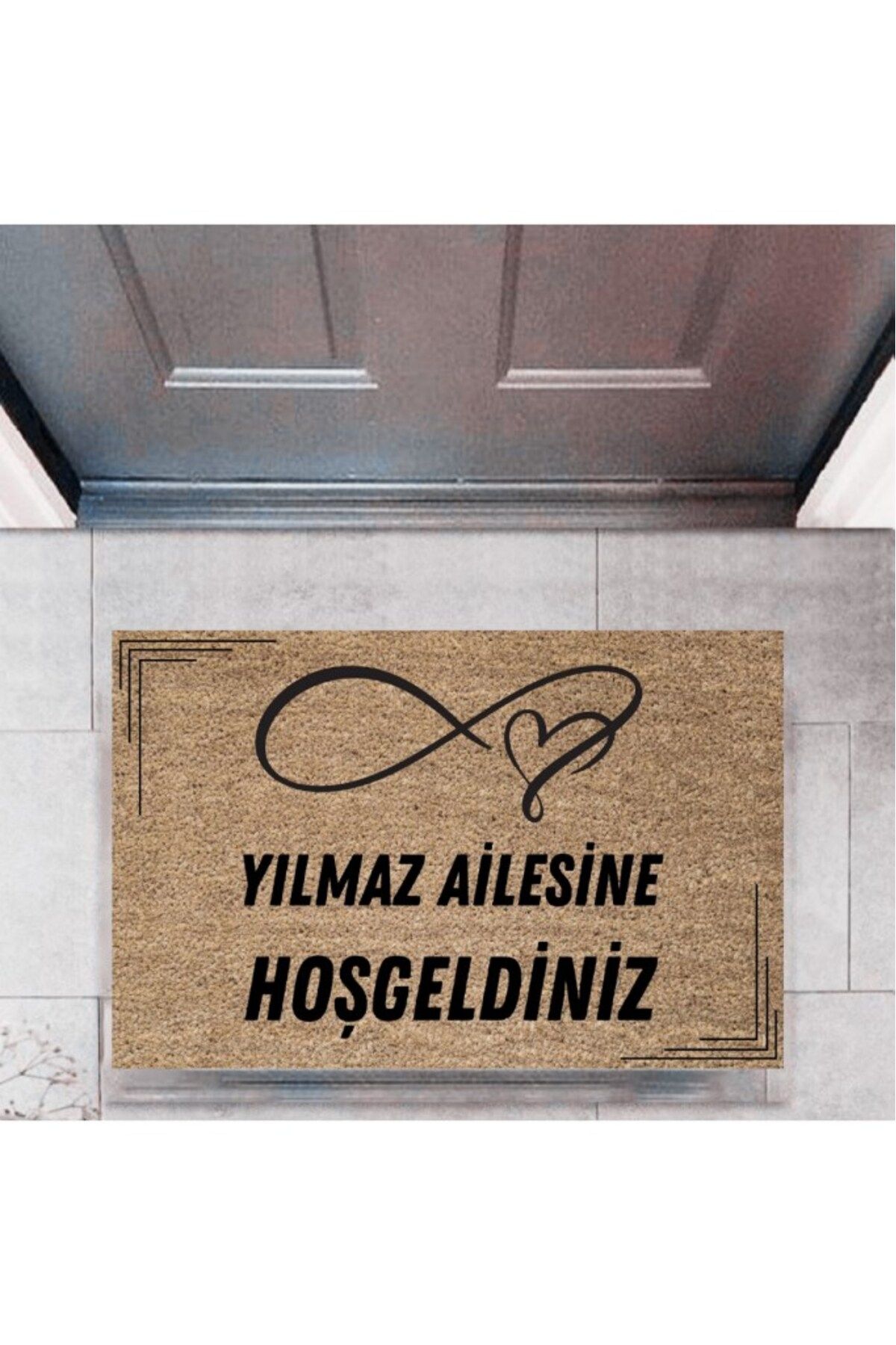 Tahtakale Toptancısı Kapı Önü Paspası Dekoratif Dijital Baskı Kişiye Özel P-2503