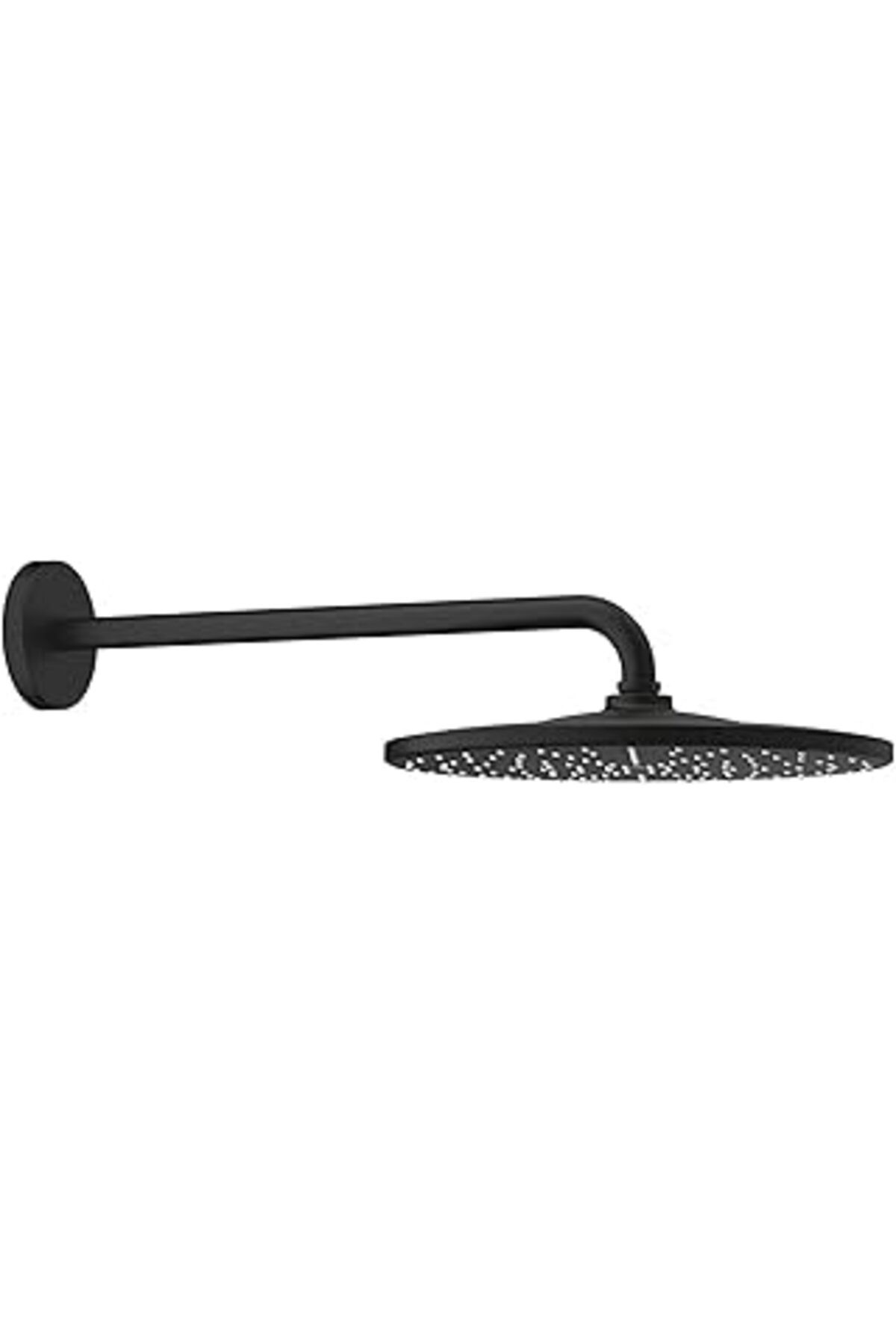 Pazarcan Rainshower Mono 310 Tepe Duşu Set 422 Mm, 1 Akışlı Phantom Black - 22121Kf0