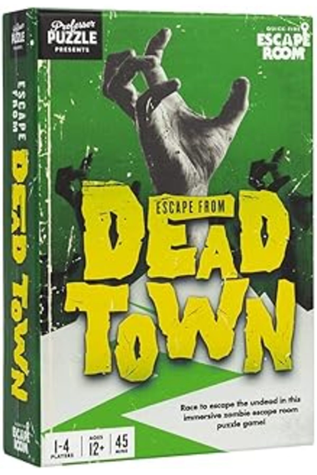Mu Art Ahşap Professor Puzzle Escape Room; Escape From Dead Town