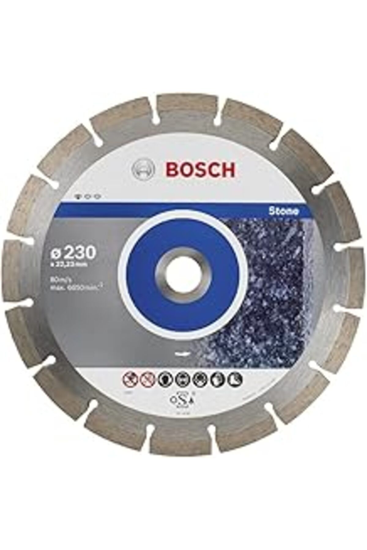 robotrend Bosch Professional 10 Adet Elmas Bıçak, 230 Mm, Gri