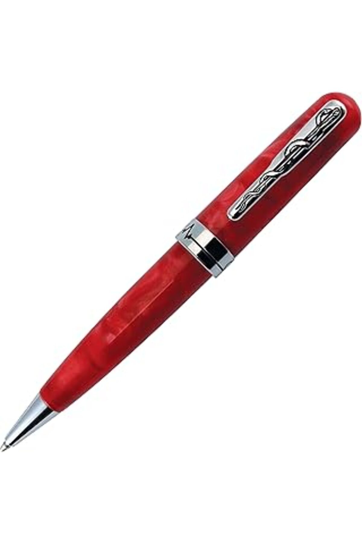 Mu Art Ahşap Conklin All American Courage Limited Edition Tükenmez Kalem Red