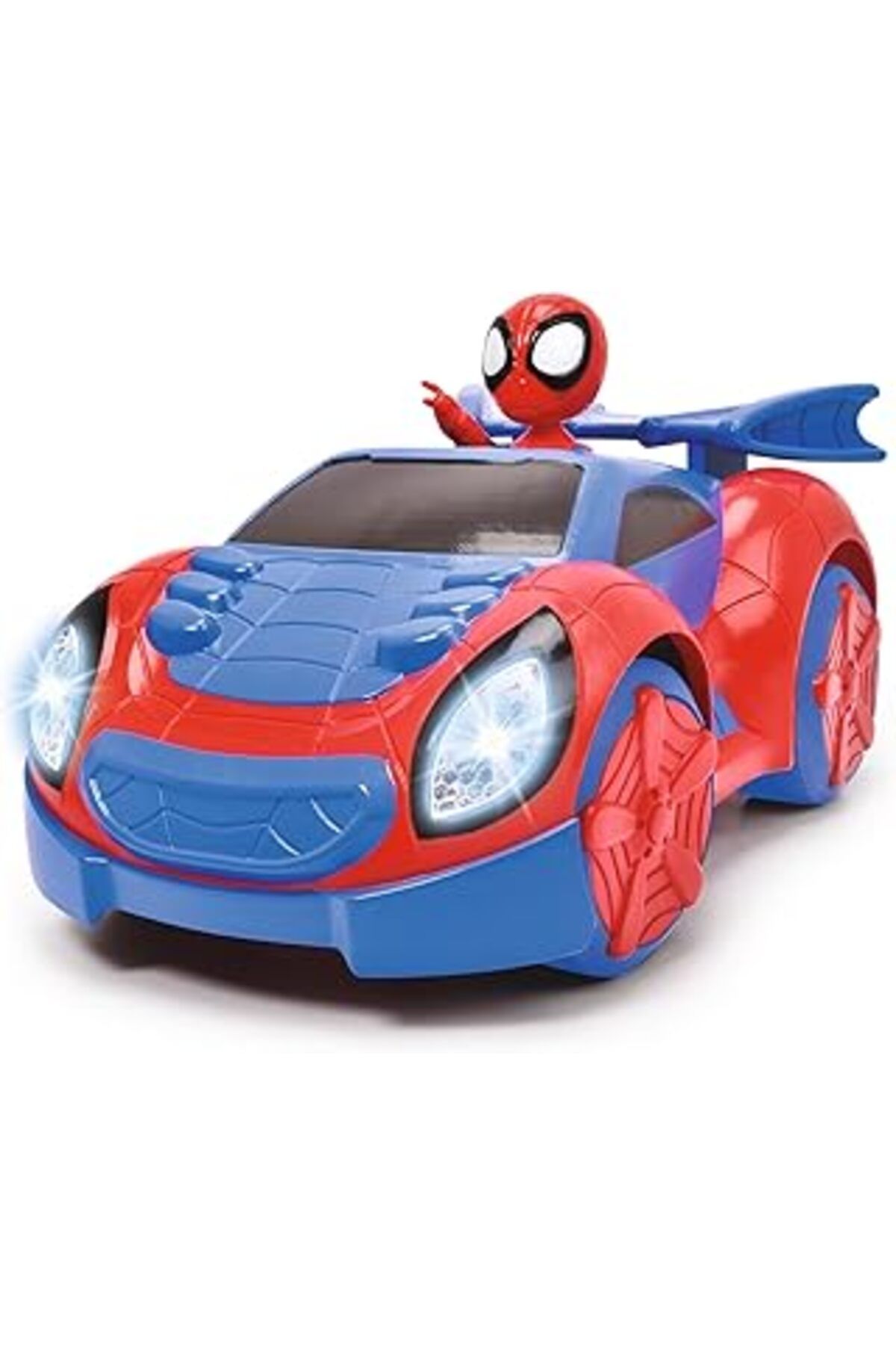 Mu Art Ahşap Jada Dickie, 203225000, Rc Spidey Web Racer, 1:18, 2 Kanal, 2,4 Ghz, Tam Yön Kontrollü, Işıklı, Usb