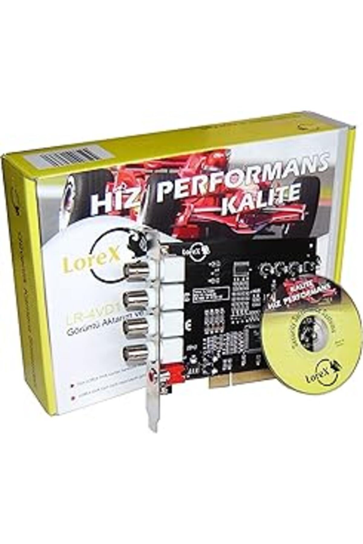 Roses Store Lorex Lr-4Vd1 Dvr Kart - Güvenlik Kamerası Kayıt Kartı - 4 Kanal Dvr Capture Kart