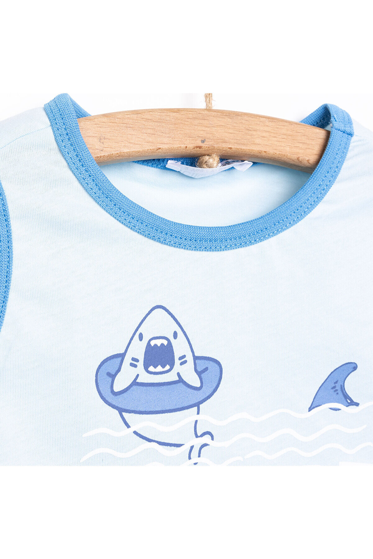 ebebek Hello Baby HelloBaby Baby Shark Erkek Atlet Tshirt Erkek Bebek fotoğrafı 3 (önizleme)