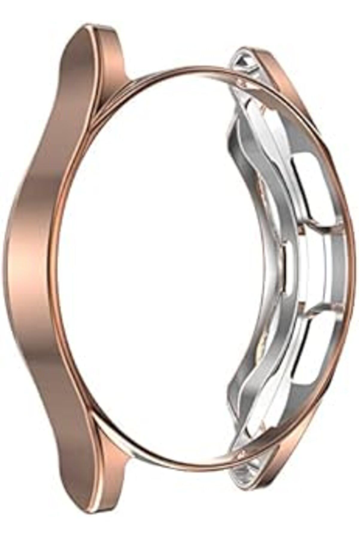 robotrend Galaxy Watch 4 Classic 46Mm Watch Gard 02 Koruyucu Silikon Kılıf, Rose Gold