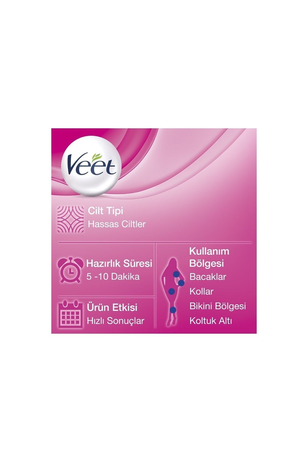 Ağda Tüy Dökücü Sprey Hassas Ciltler 150ml X 2 Adet — veet sprey 2 — تصویر 2 از 4
