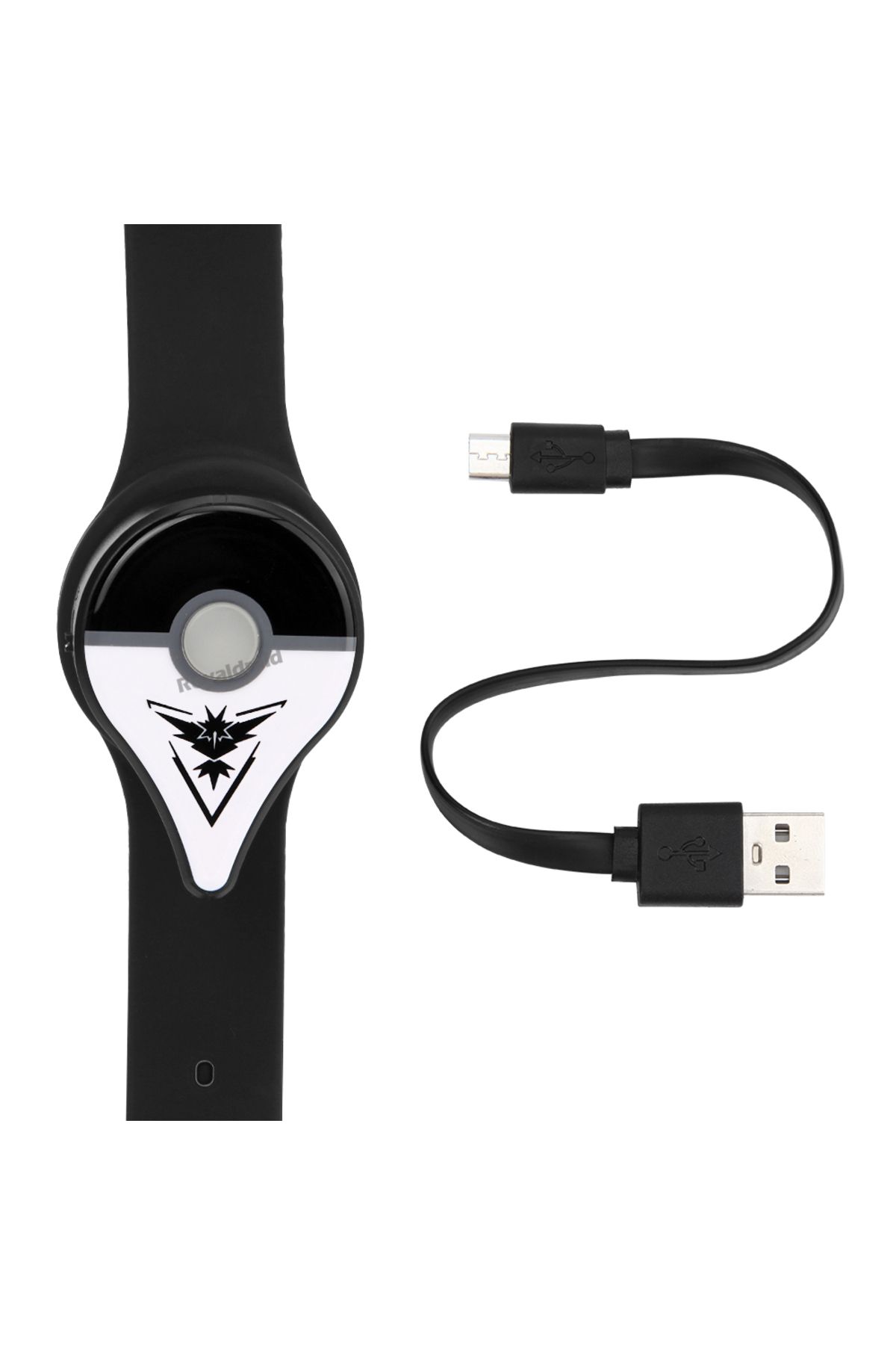 Choice-Black Bird NEW Auto Catch Powermon Go Plus For Go Plus Smart Wristband Bluetooth-Compatible Recharge 1