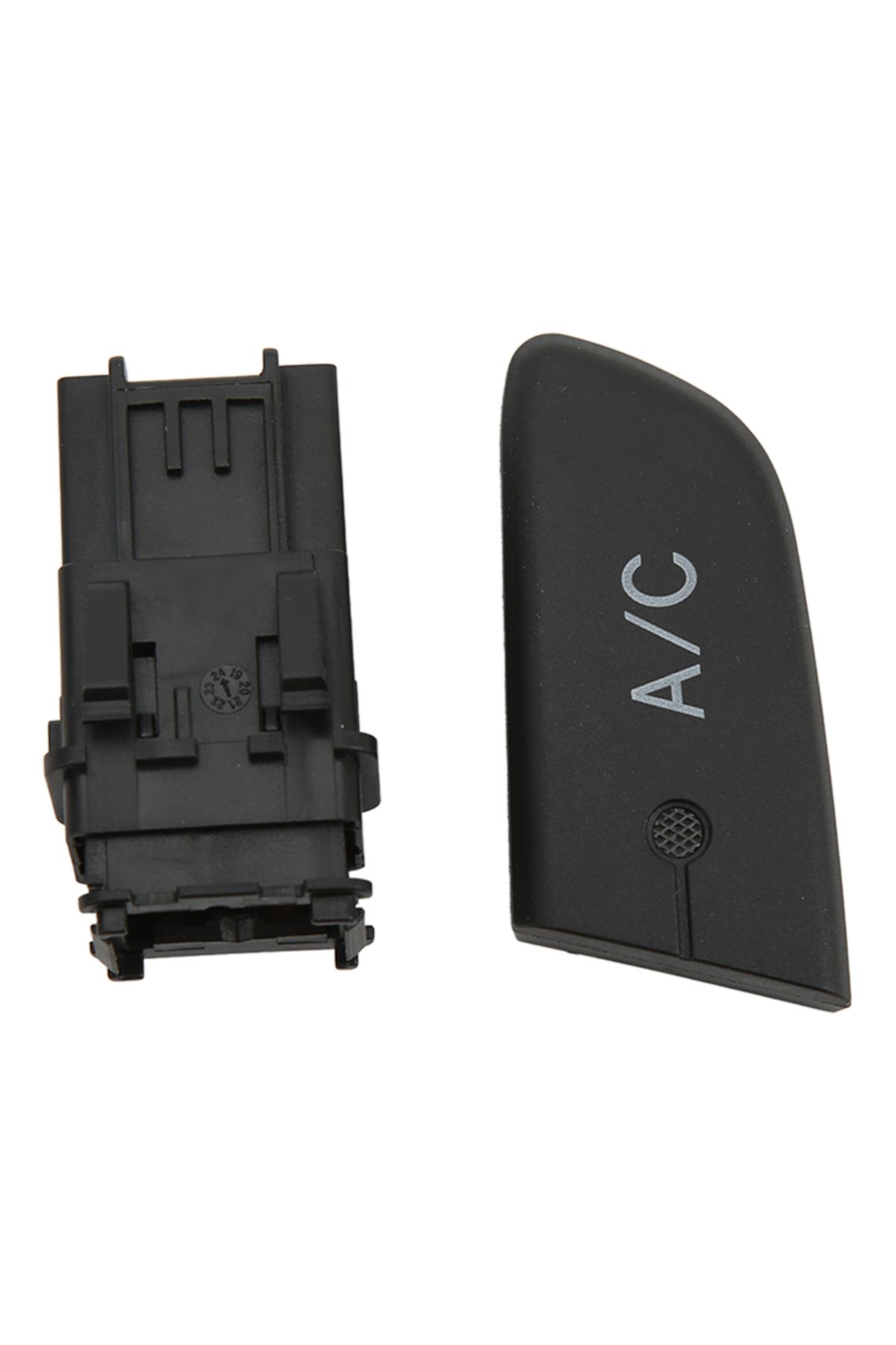 Choice-Air Conditioning AC Switch Push Button with Cap 6554KX Replacement for Citroen C1 2005‑2014 6
