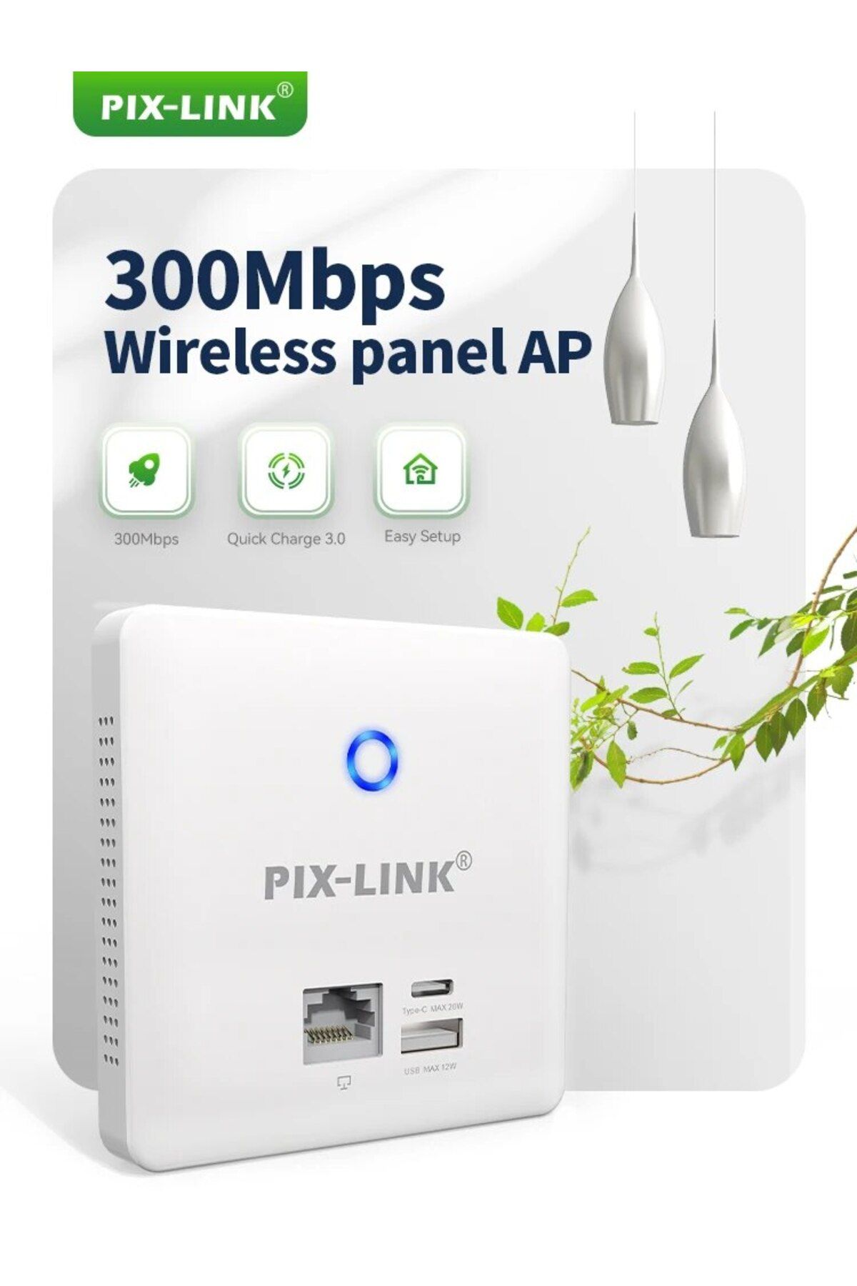 Choice-Pix-link Cap08 300m 2.4g High Power Indoor Ap Access Point Omnidirectional Coverage Wifi Base Sta... 7