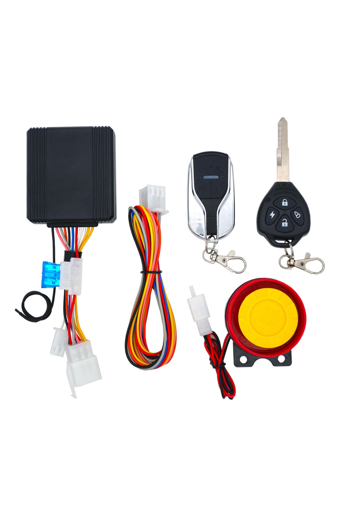 Choice-001BFz Motorcycle Anti-Theft Alarm System Wireless Remote Engine Starter Stop with Remote Controller 1