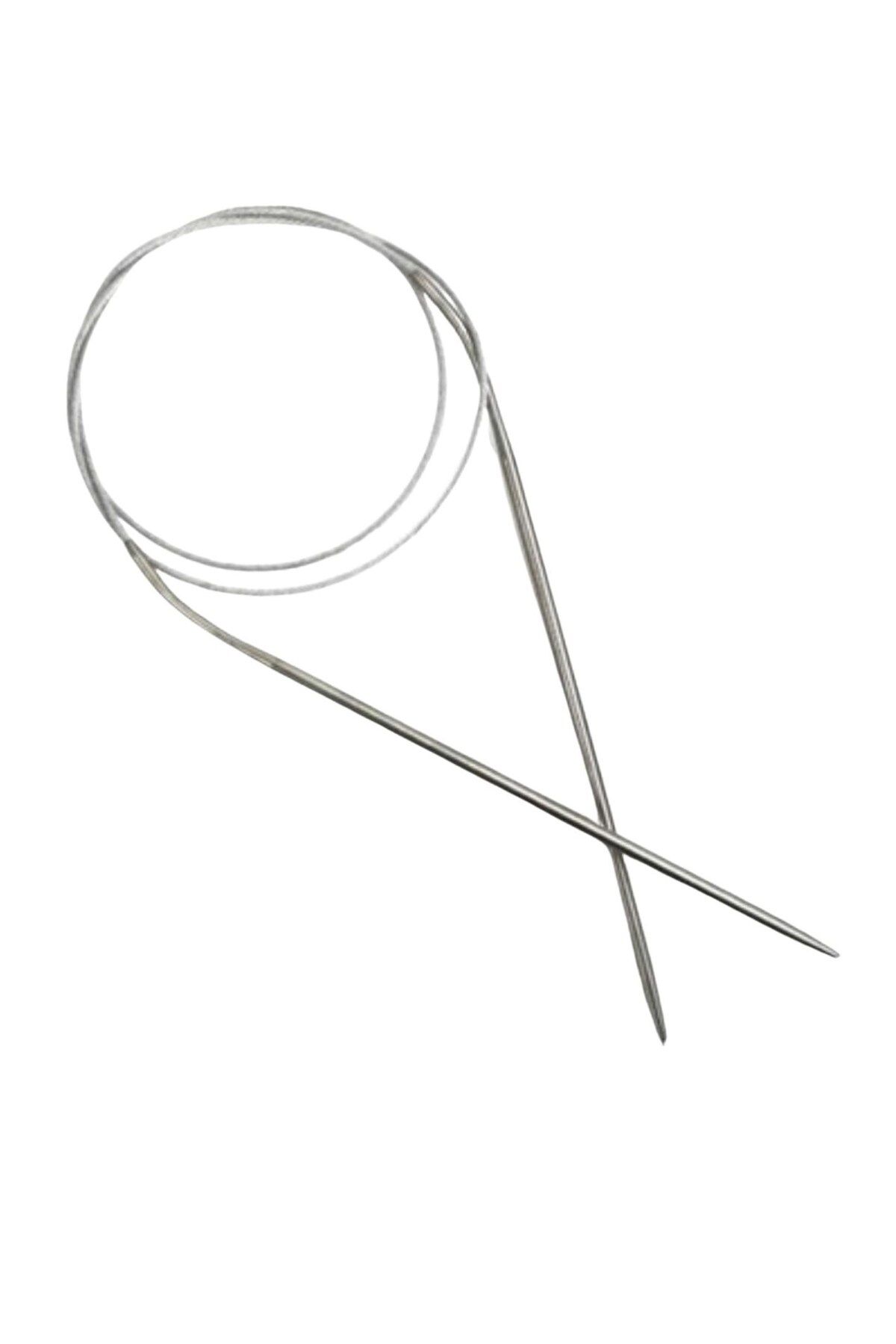 Nurum E Tİcaret Misinalı Çelik Şiş 2,5 Numara 40 cm