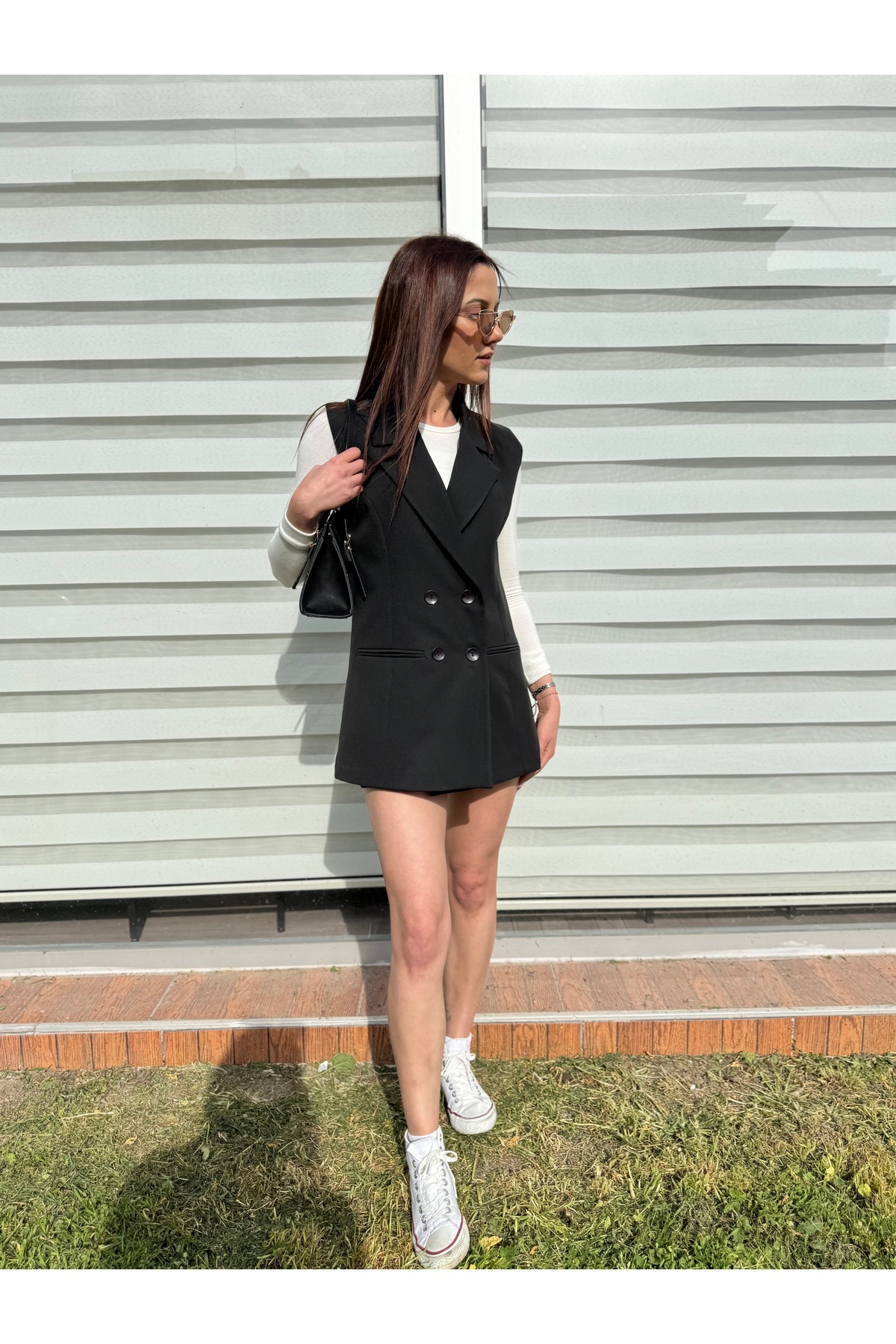 NİLS FASHİON-Premium Fabric Button Vest 4