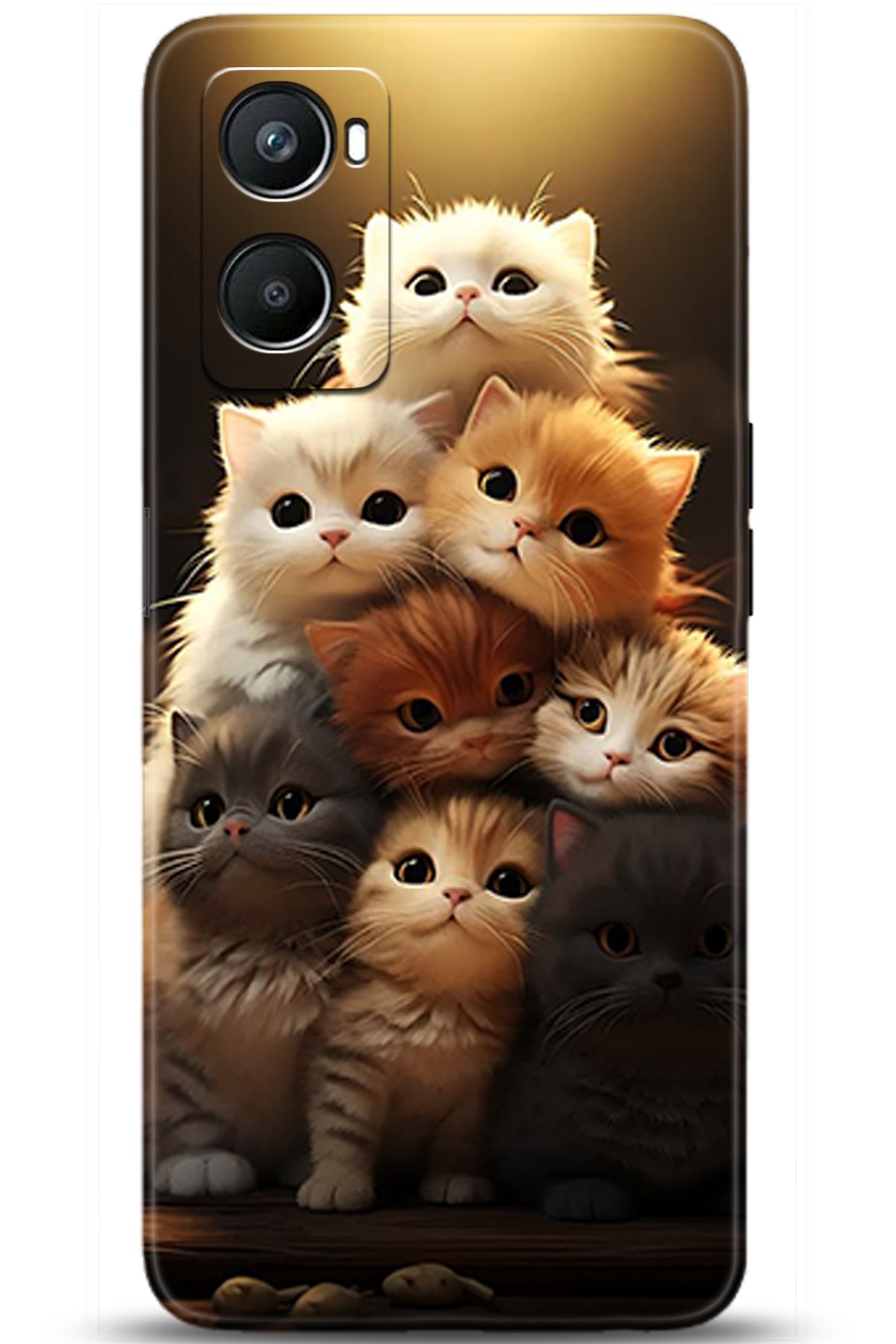 adveksiyon Oppo A96 Kılıf HD Baskılı Kılıf - Pamper Yourself 5254