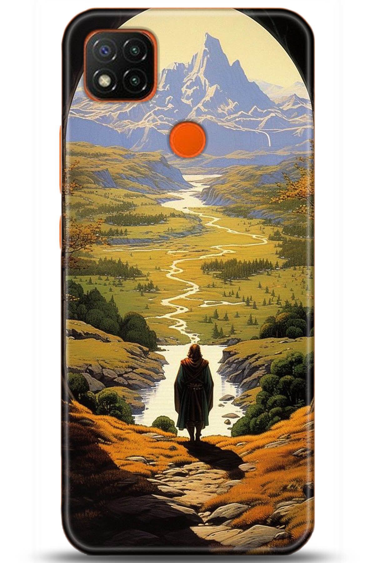 adveksiyon Xiaomi Redmi 9C Kılıf HD Baskılı Kılıf - Pamper Yourself 5263