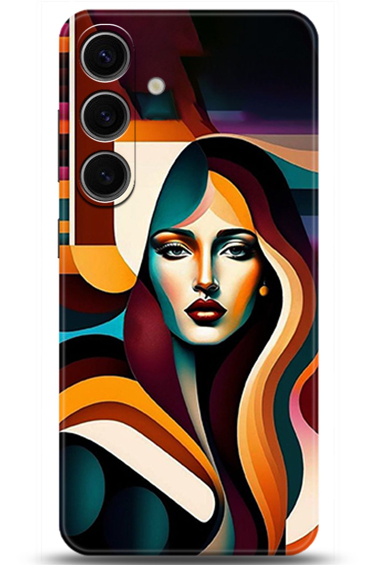 adveksiyon Samsung Galaxy S24 Kılıf HD Baskılı Kılıf - Pamper Yourself 5245