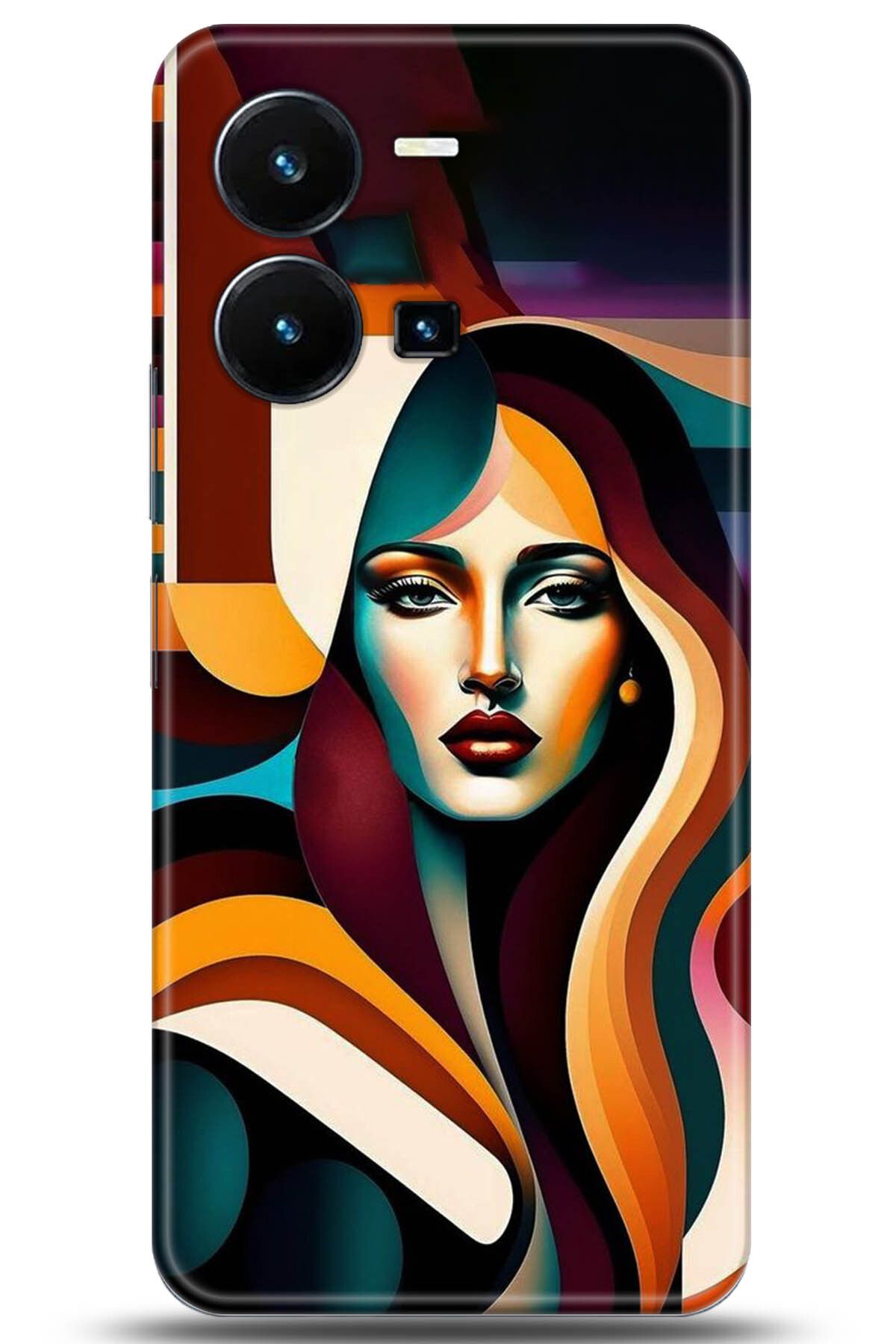 adveksiyon Vivo Y35 Kılıf HD Baskılı Kılıf - Pamper Yourself 5245