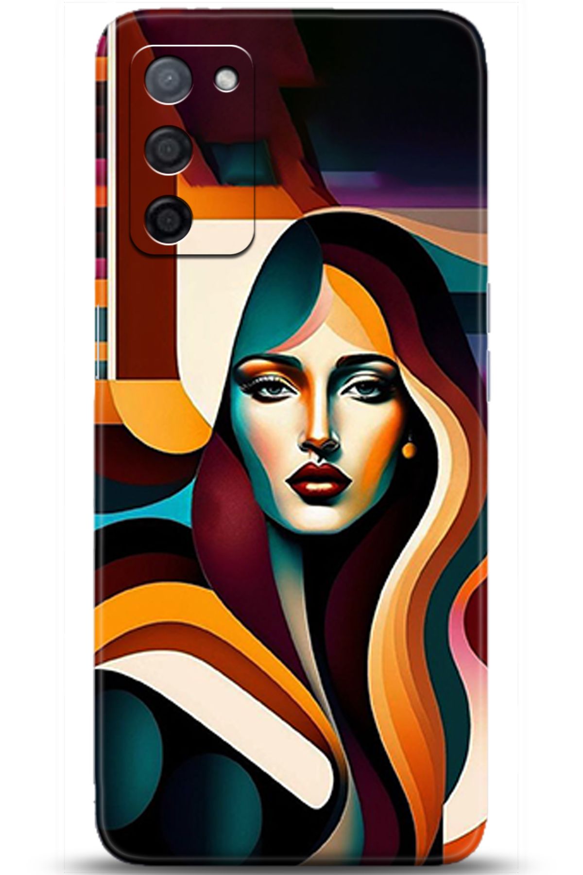 adveksiyon Oppo A55 5G Kılıf HD Baskılı Kılıf - Pamper Yourself 5245