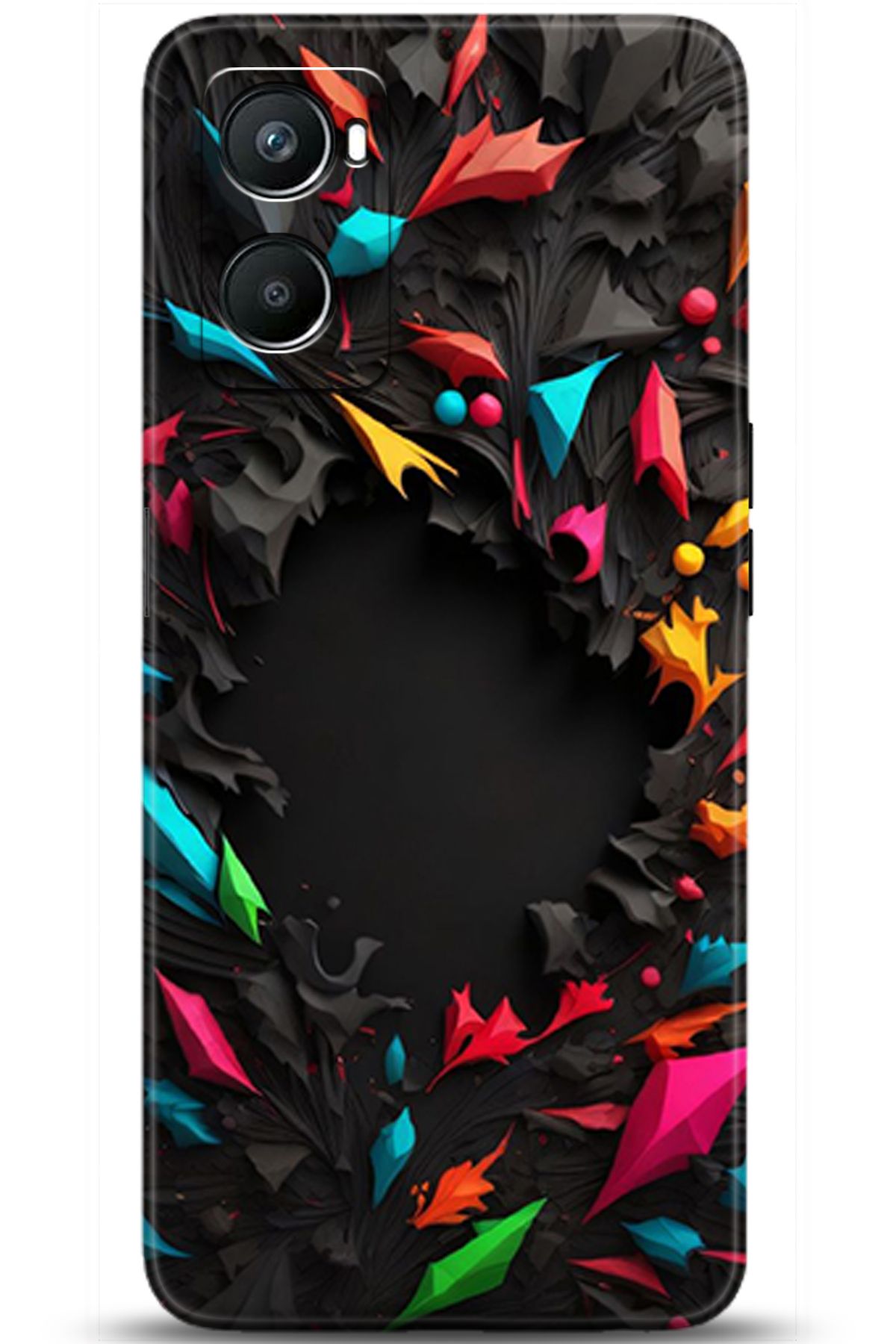adveksiyon Oppo A96 Kılıf HD Baskılı Kılıf - Pamper Yourself 5253