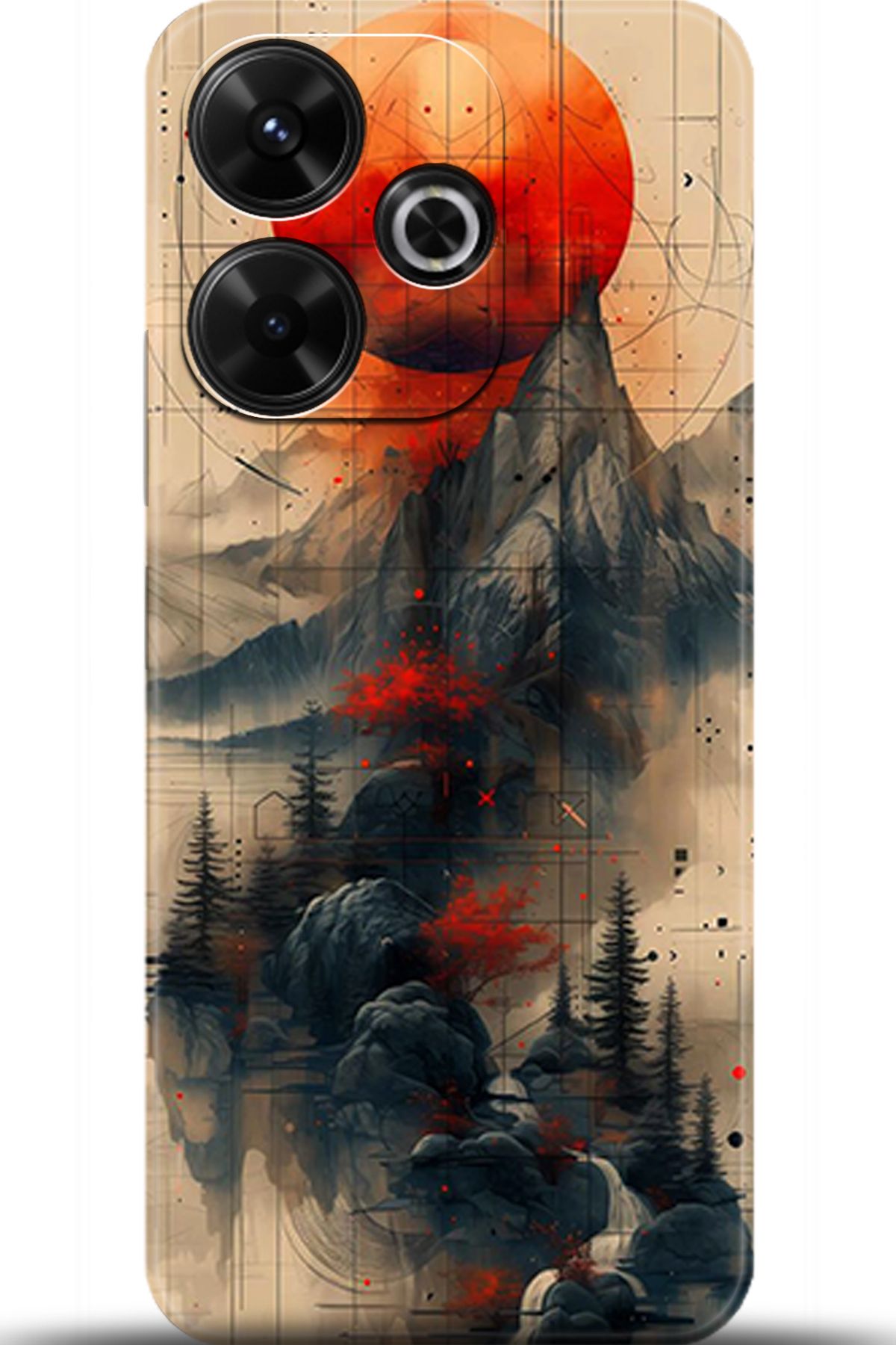 adveksiyon Xiaomi Redmi 13 4G Kılıf HD Baskılı Kılıf - Pamper Yourself 5244