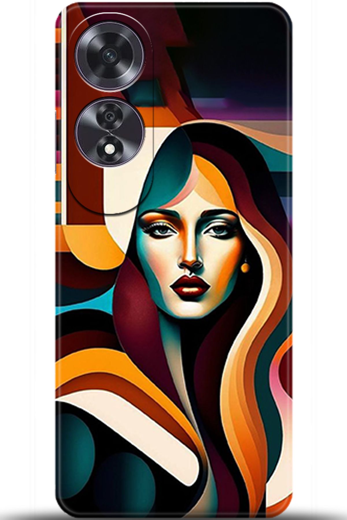 adveksiyon Oppo A60 Kılıf HD Baskılı Kılıf - Pamper Yourself 5245