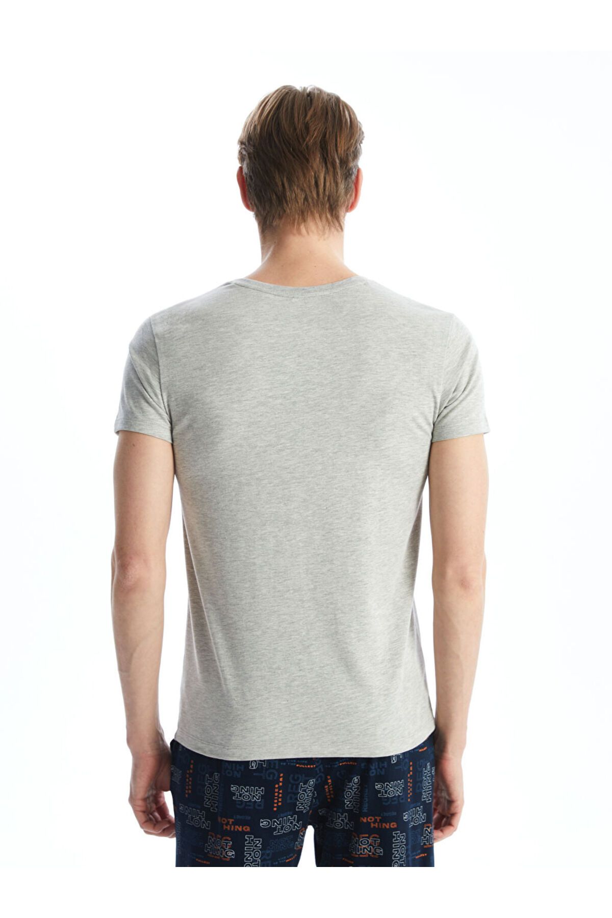 LC Waikiki-New Season Crew Neck Short Sleeve Men's Undershirt - S5Hs52Z8 4