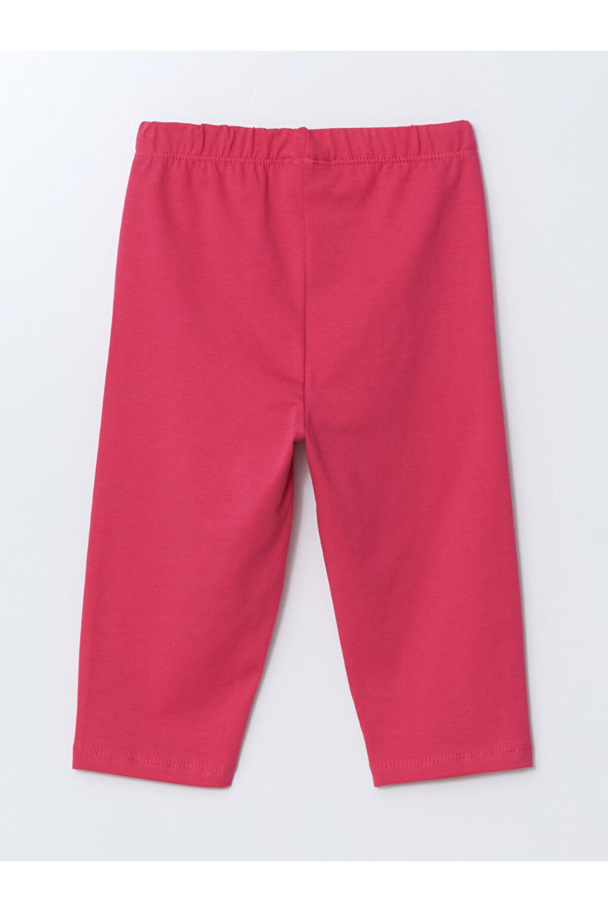 LC Waikiki Fuşya Beli Lastikli Kız Çocuk Tayt fotoğrafı 2 (önizleme)
