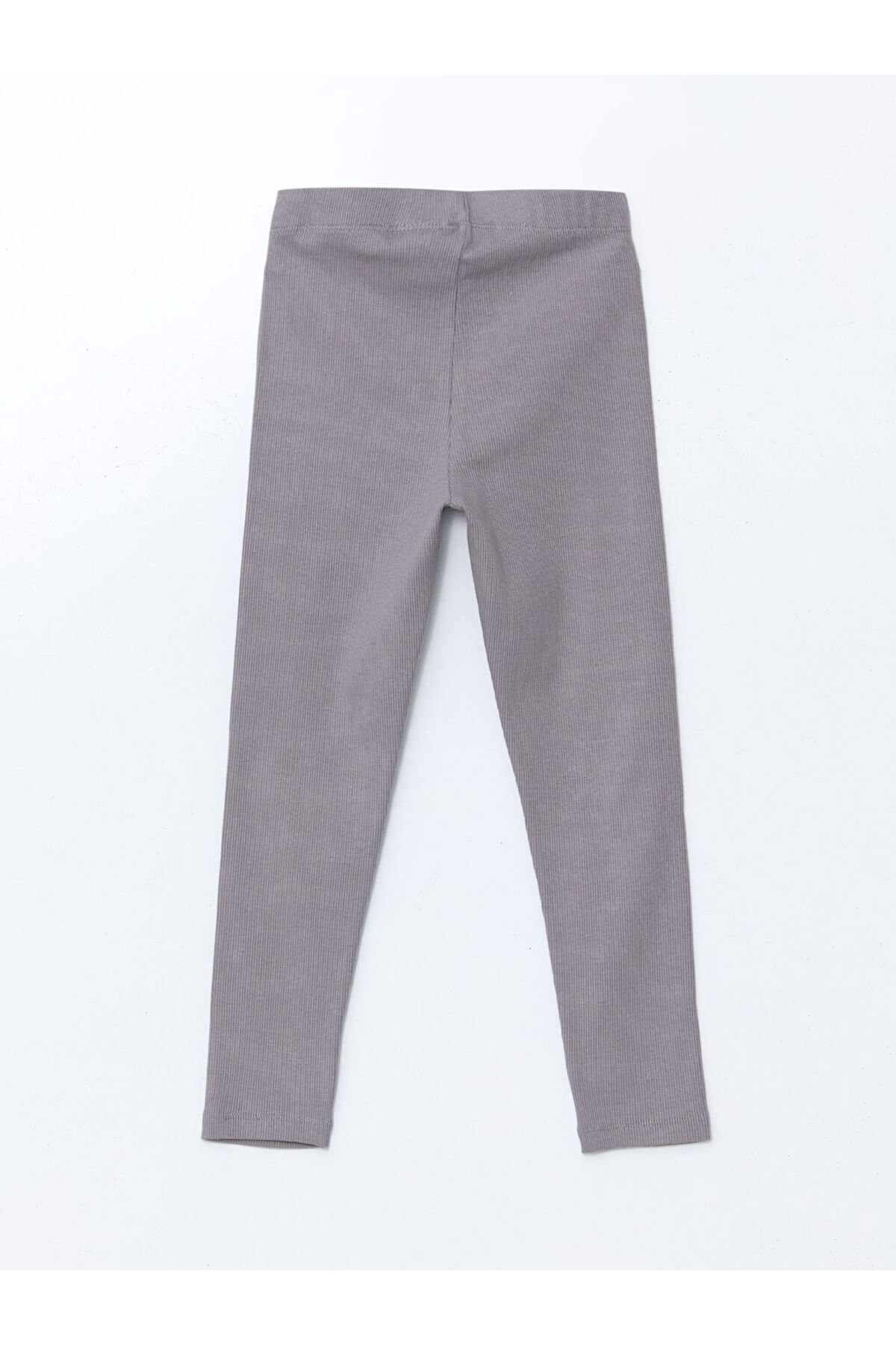 LC Waikiki Gri Beli Lastikli Kız Çocuk Tayt fotoğrafı 2 (önizleme)