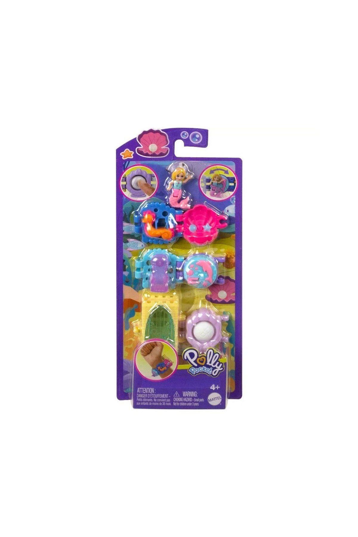 Easy Tedarik HKV67 Polly Pocket Bileklik Olabilen Sevimli Oyun Setleri