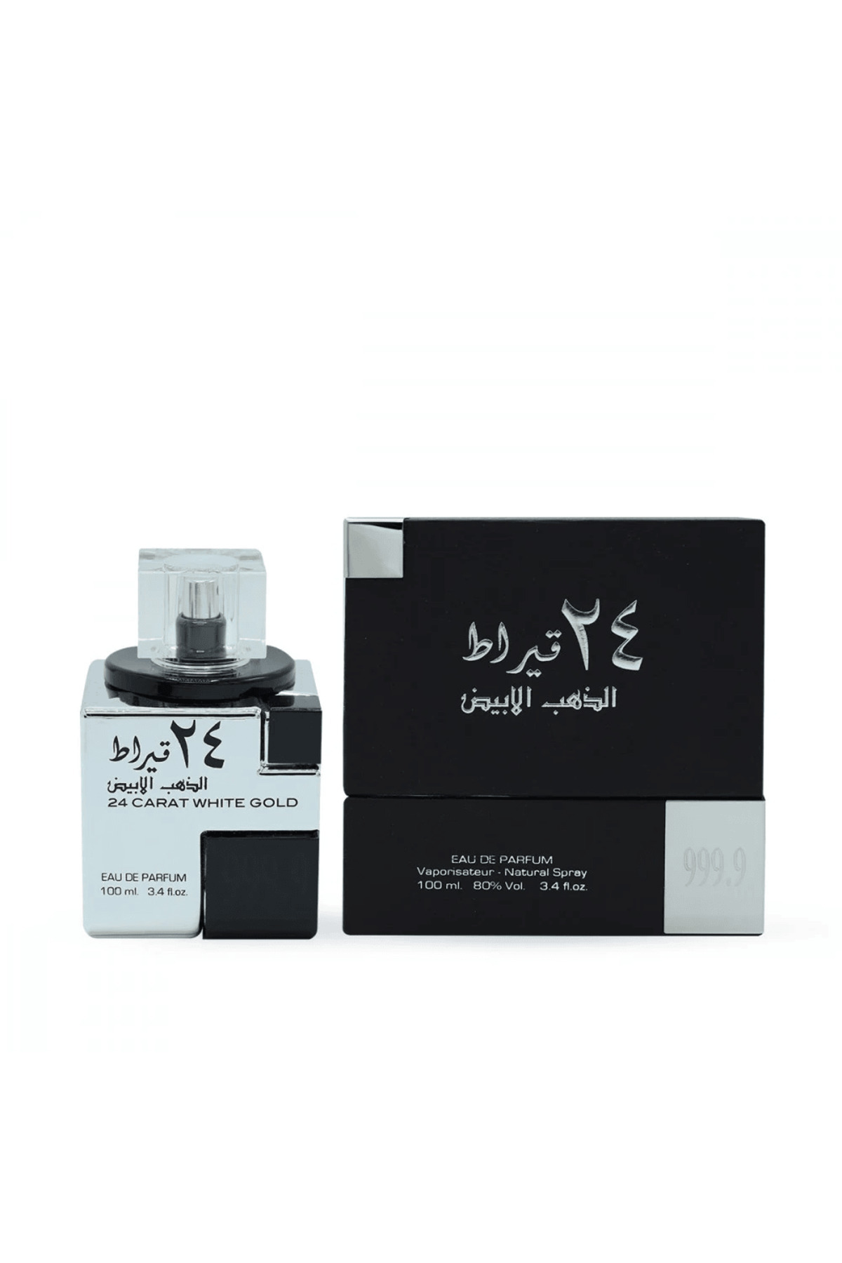 lattafa-24 Karat Silver by Lattafa 100ml 2