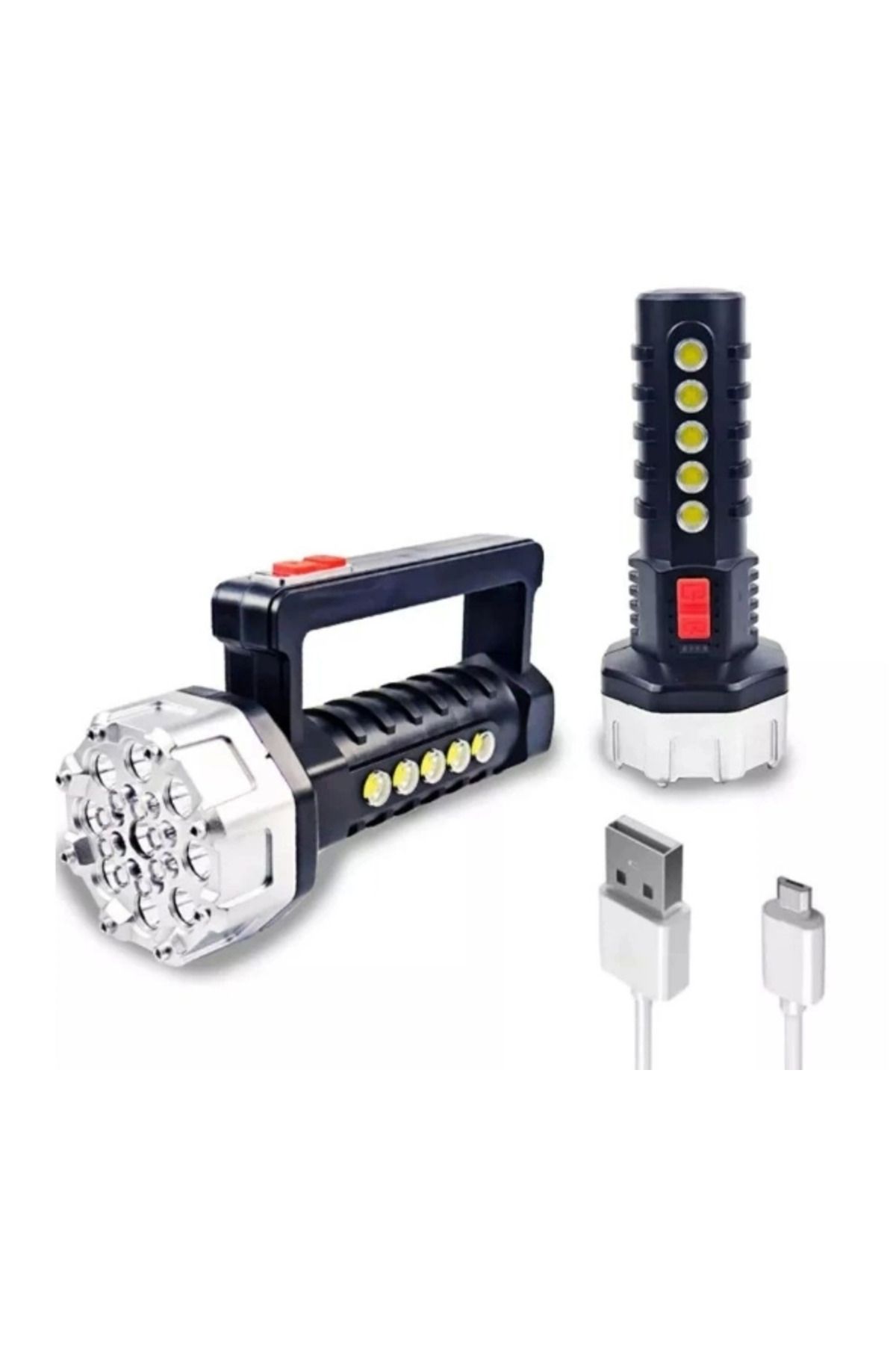 Eldenör P-17 17+5 Cob Ledli Işıldak Fener