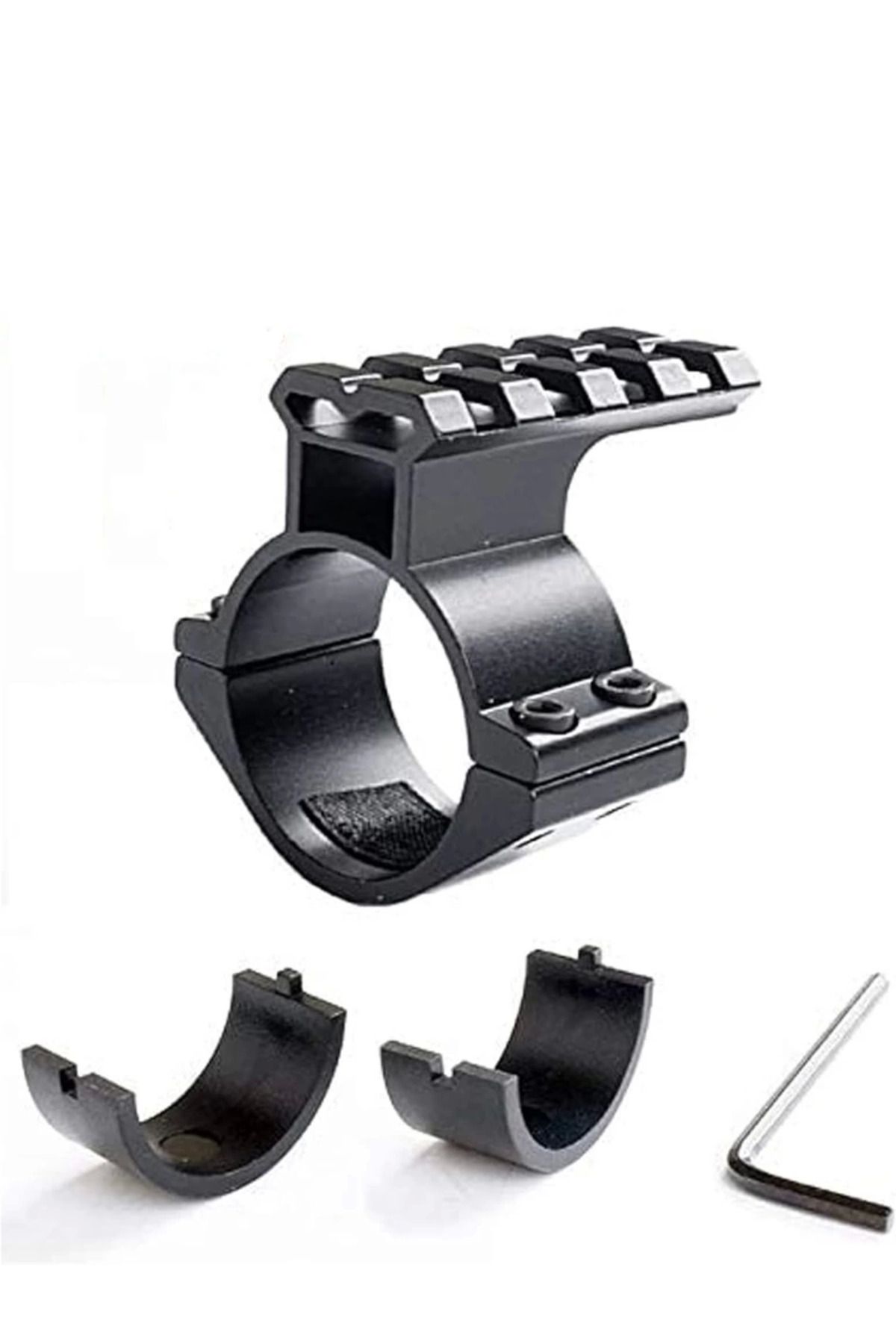 Eldenör 25.4/30 Mm,reddot,fener, Taktik Işık Montajı, Yedek Lazerler İçin Üst Ray