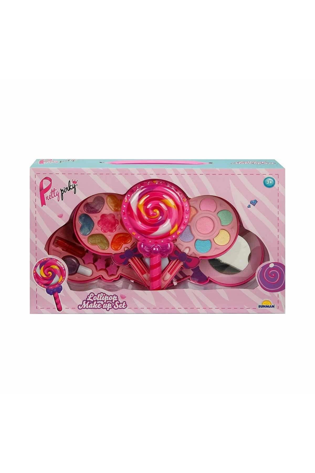 Eldenör 2600 Lolipop Şekilli 4 Katlı Makyaj Güzellik Seti