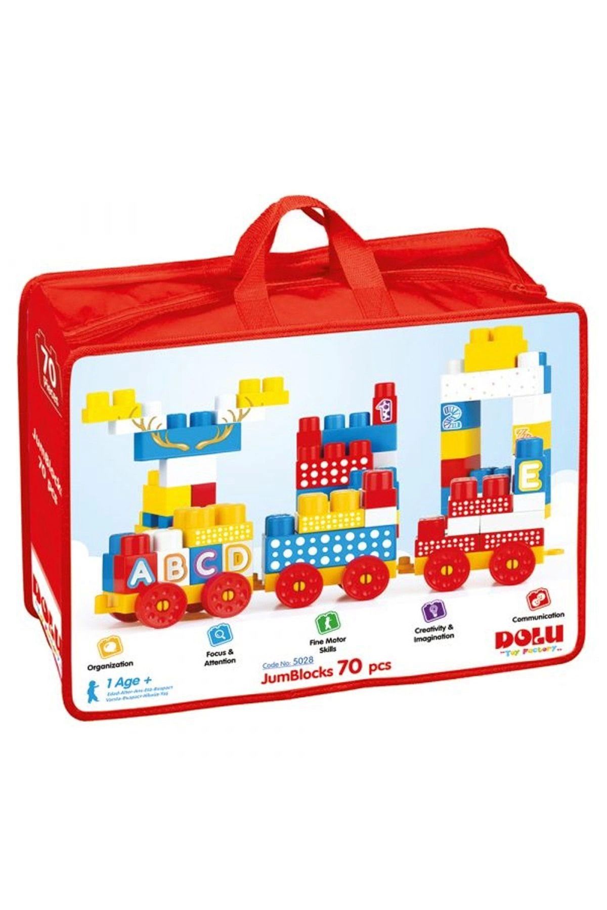melfxxl eticaret melfxxl 5028 Oyuncak Çantalı Mega Blok 70 Lı