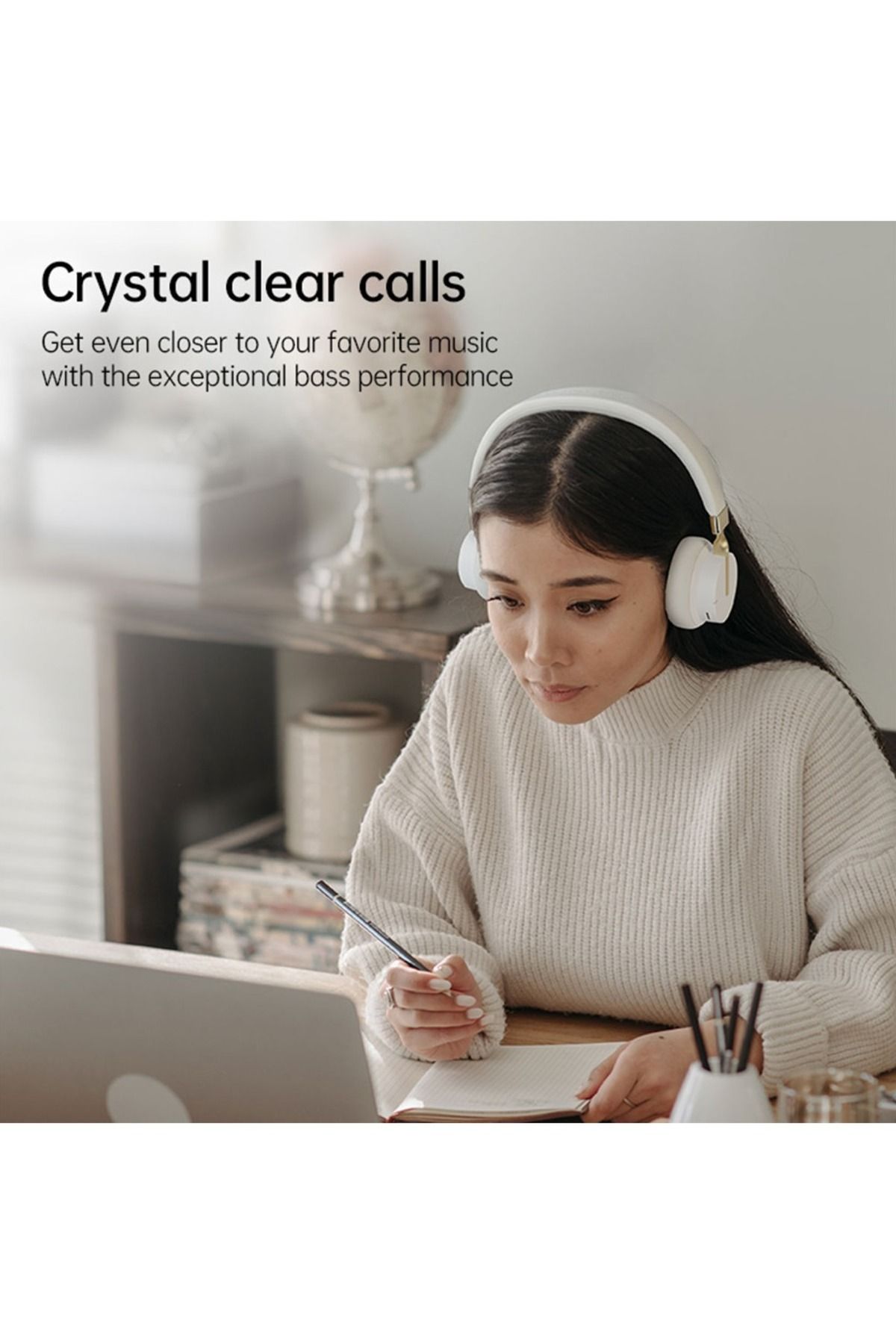 Fingertime-P3 Wireless Bluetooth Headphones with ENC and ANC Noise Cancellation 7