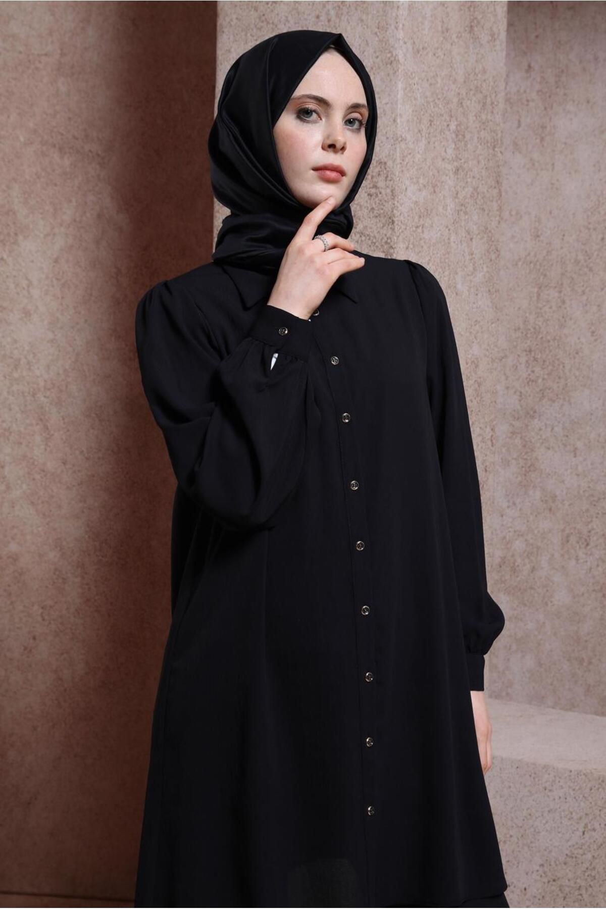 تونیک یقه پیراهن 44474 Alvina