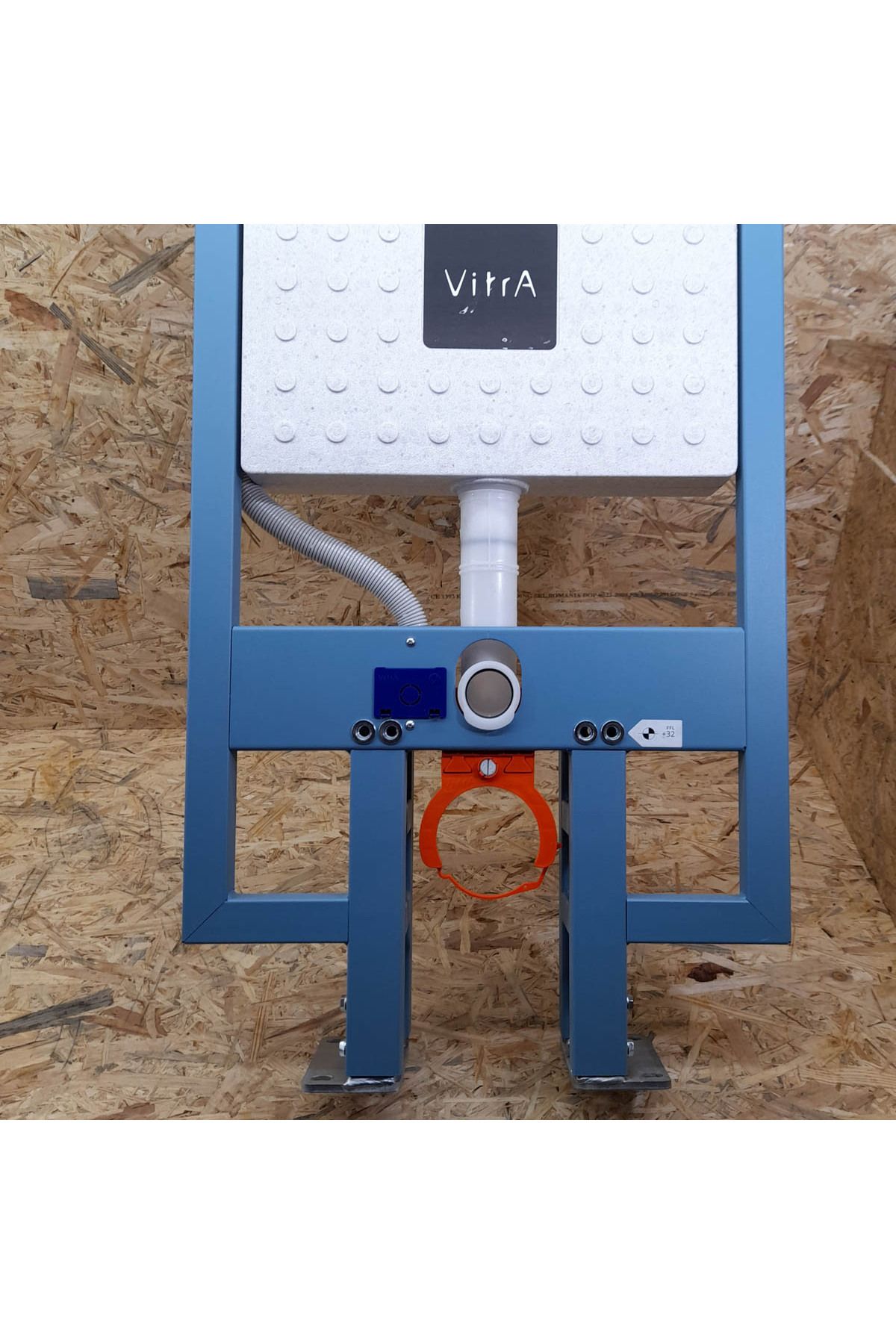 VitrA-Quick-installation concealed WC cistern 3/6 lt for lightweight plasterboard walls 8cm 7